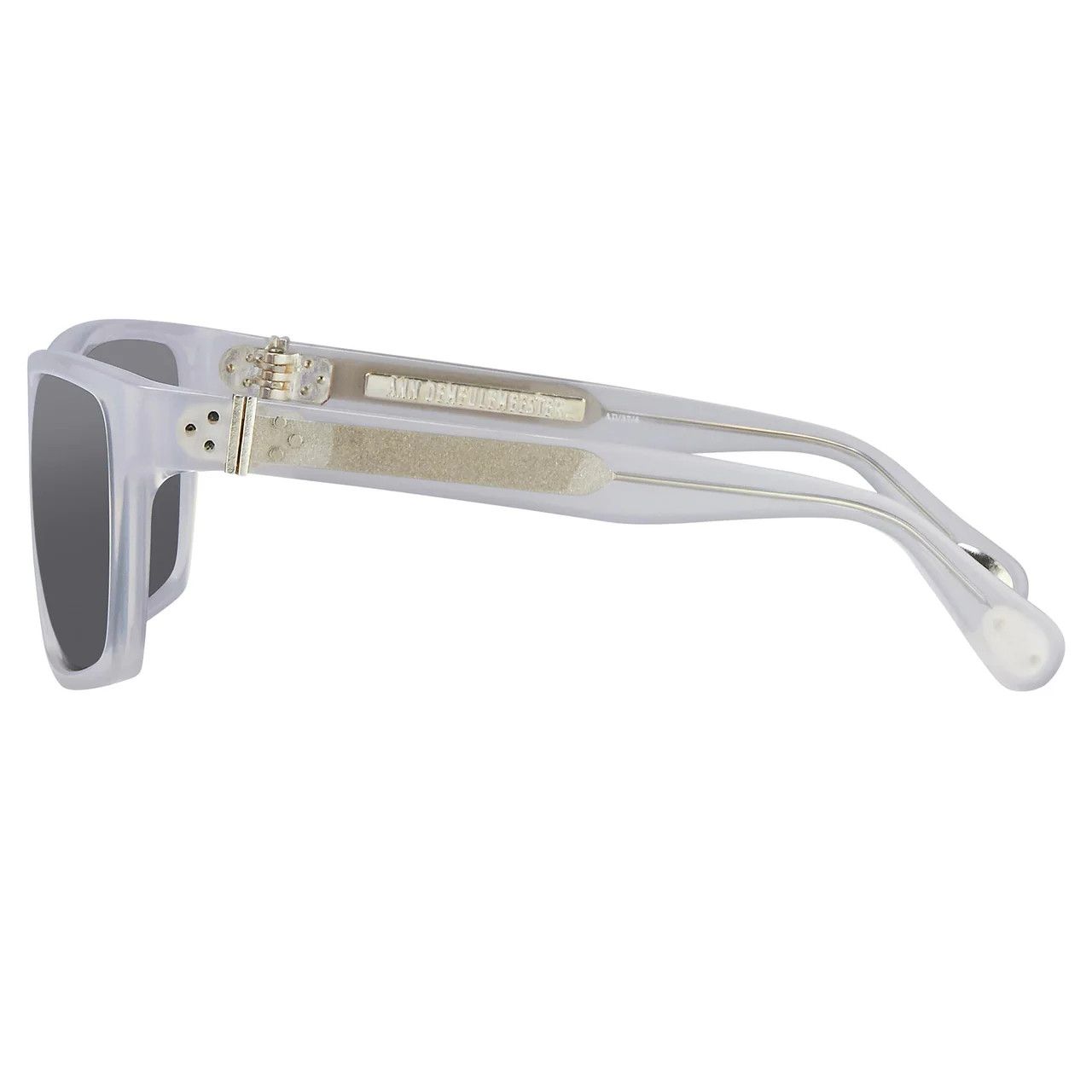 Ann Demeulemeester Ann Demeulemeester Transparent Sunglasses White and Grey Size ONE SIZE - 3 Thumbnail