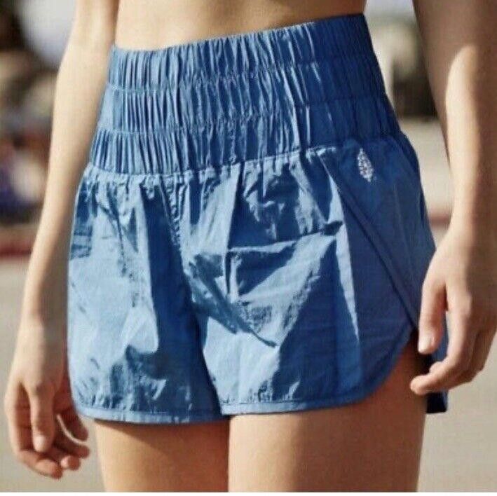 Free People Free People Movement The Way Home Shorts Lined Teal Size M Size 32" / US 10 / IT 46 - 1 Thumbnail