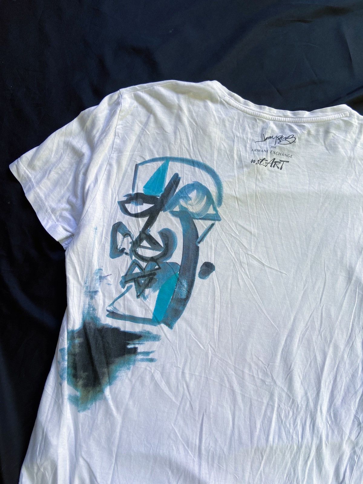 Armani Exchange ARMANI EXCHANGE STREET ART TEE Size US L / EU 52-54 / 3 - 8 Thumbnail