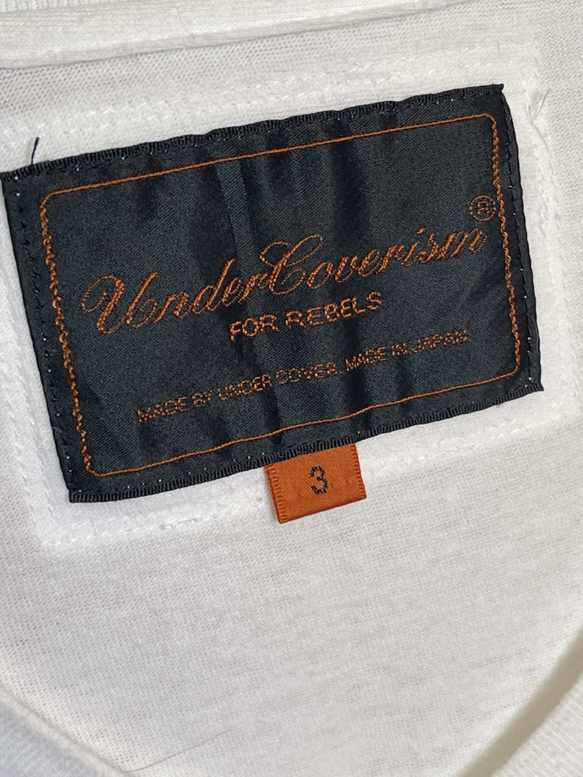 Undercover AW05 Undercover Patti Smith Lyrics Undercoverism V Neck Size US L / EU 52-54 / 3 - 4 Thumbnail