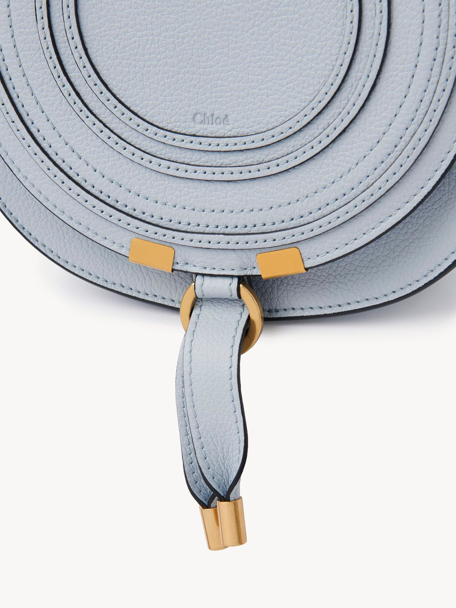 Chloe o1loc1c10425 Size: OS / Marcie Saddle Bag in Graceful Blue Size ONE SIZE - 7 Thumbnail