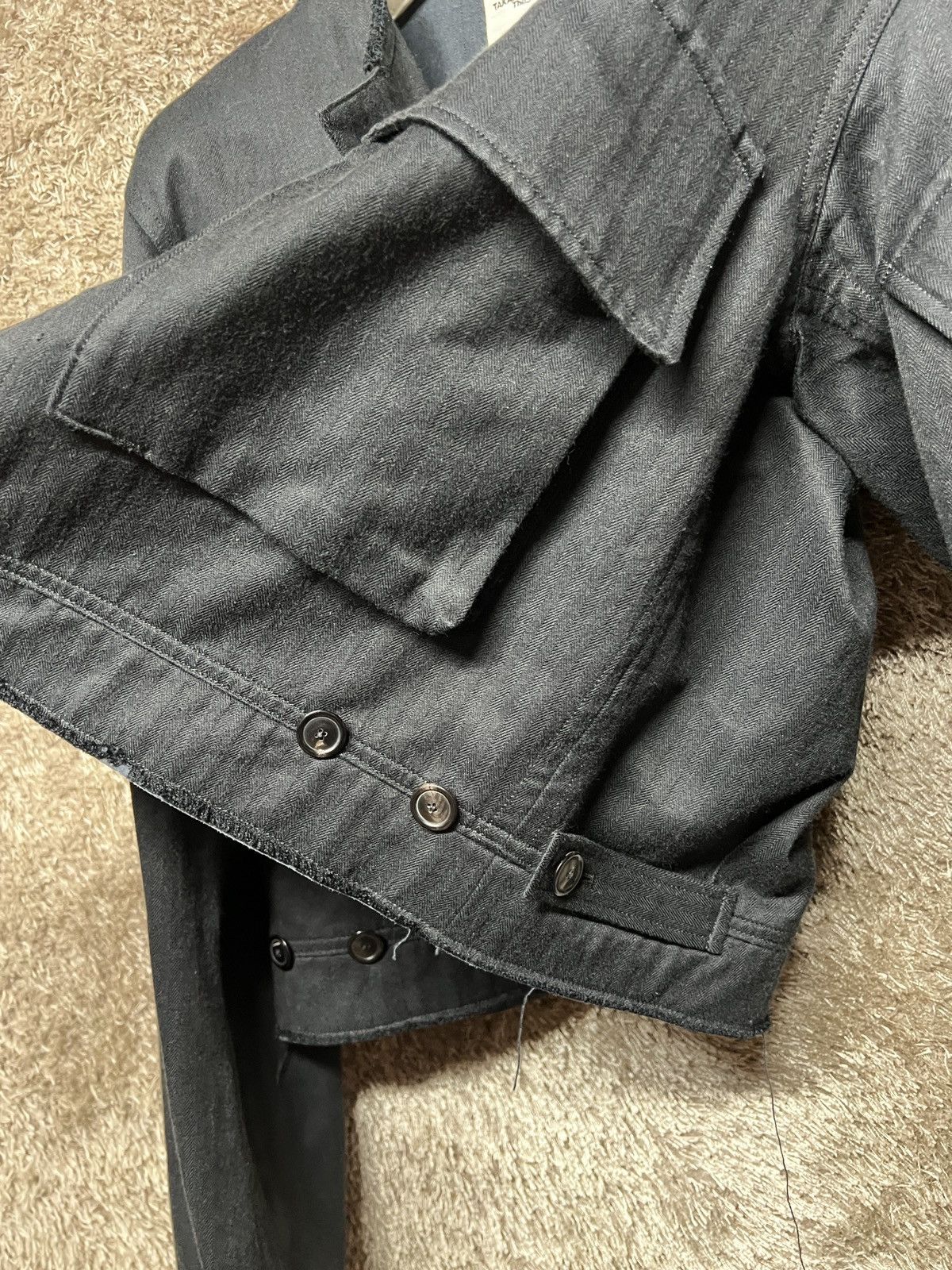 Takahiromiyashita The Soloist. AW17 Cut-Off Crop Jacket Size US M / EU 48-50 / 2 - 7 Thumbnail