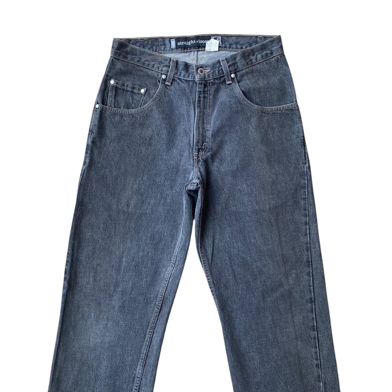 Levi's Vintage Clothing VINTAGE LEVIS 99 SILVERTAB BAGGY LOOSE FADED BLACK DENIM Size US 31 - 5 Thumbnail