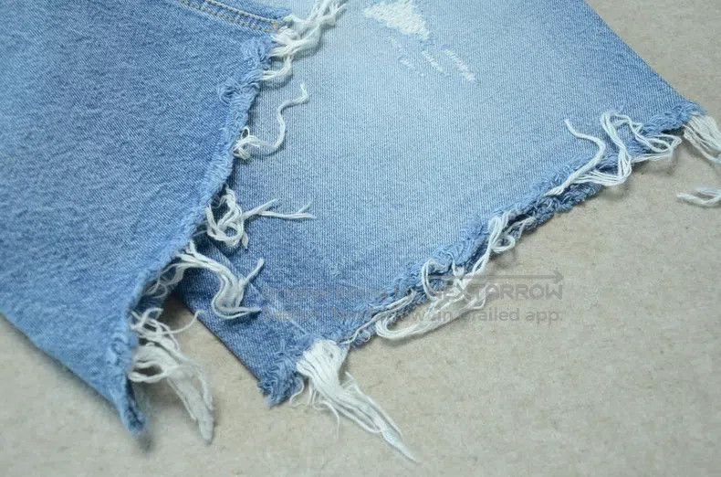 Gucci Gucci Blue washed and polished cat's beard shorts Size US 33 - 3 Thumbnail
