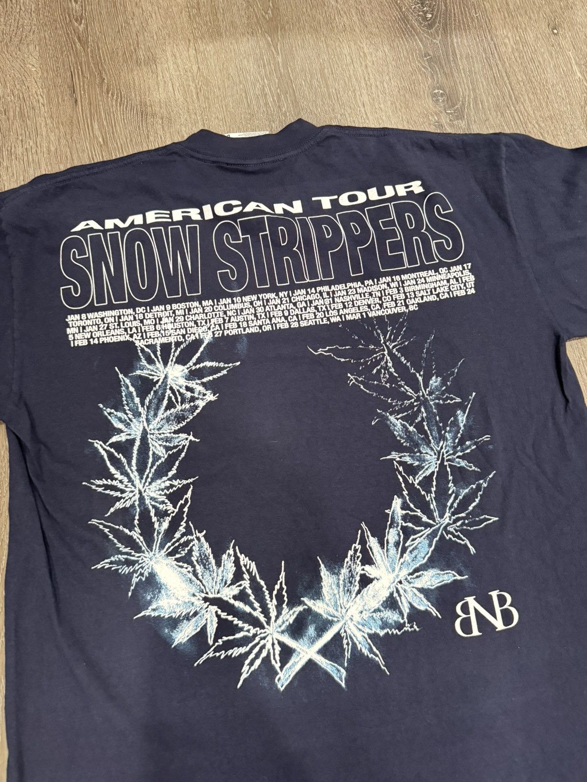 Drain Gang Snow Strippers US Navy Coppertone Tour 2026 Shirt Size Large Size US L / EU 52-54 / 3 - 4 Thumbnail