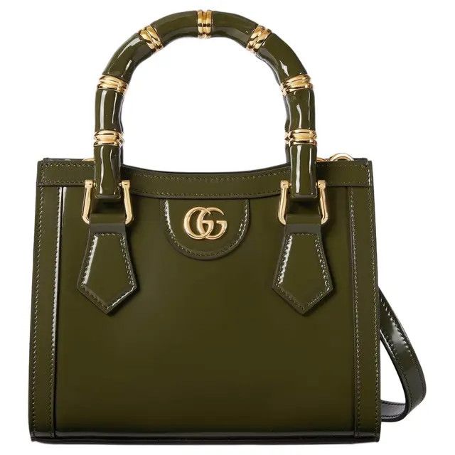 Gucci o1la5ras0526 Size: OS / Diana Small Tote Bag in Forest Green Size ONE SIZE - 1 Preview