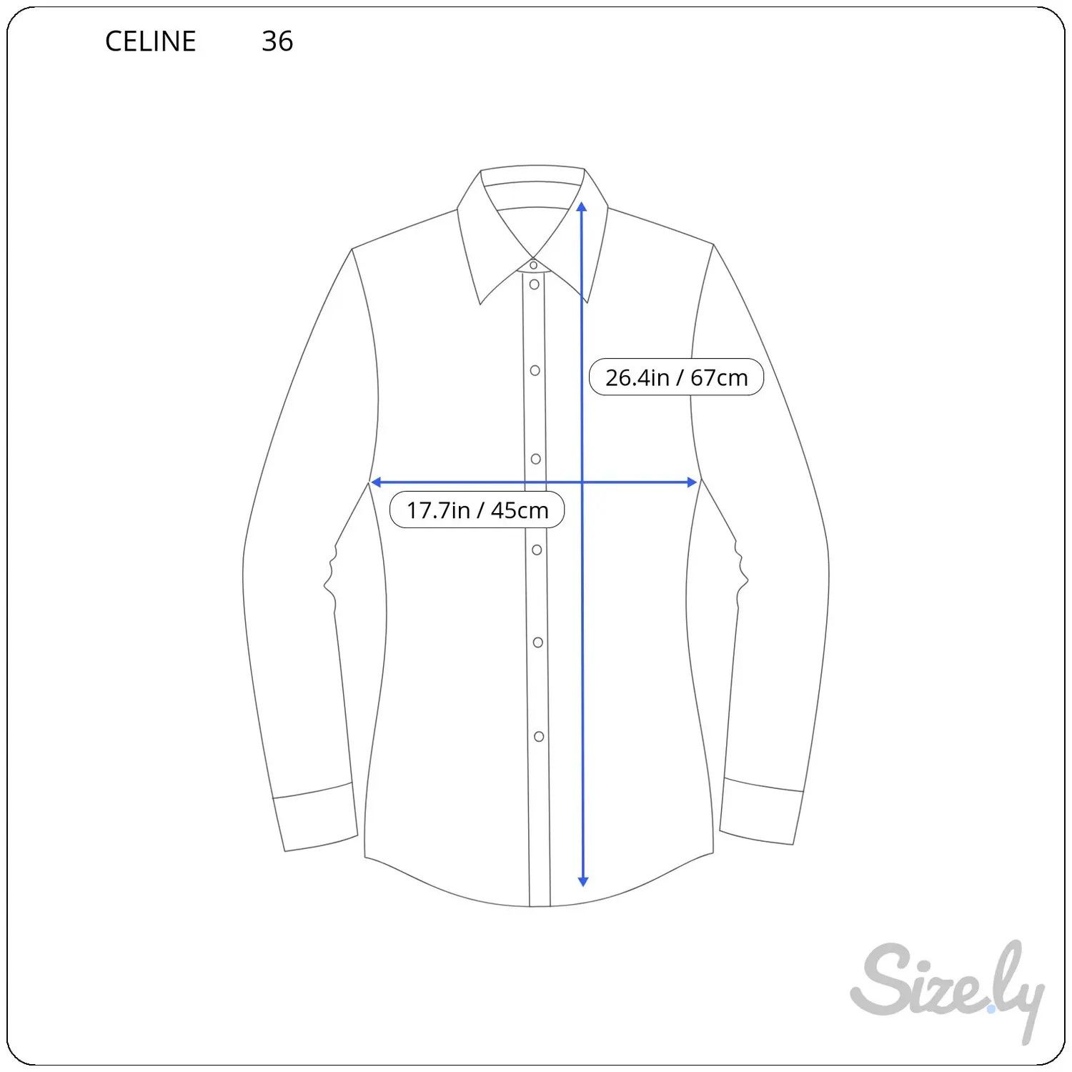 Celine ⚡️QUICK SALE⚡️Celine Phoebe Philo White Shirt Size S / US 4 / IT 40 - 7 Thumbnail