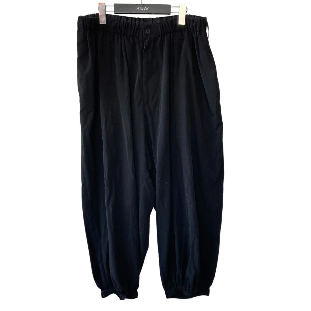Yohji Yamamoto yohji yamamoto pour homme GATHER CROP PANTS Size US 35 - 1 Thumbnail