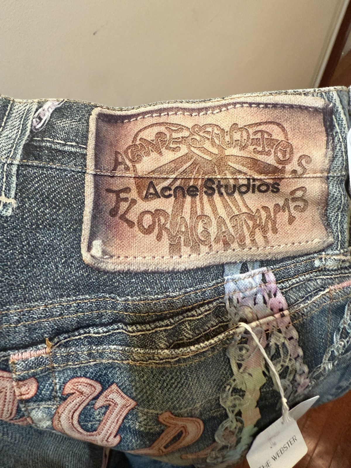 Acne Studios Acne Studio 2006 Trompe Kawaii Chain Jeans Size US 36 / EU 52 - 9 Thumbnail