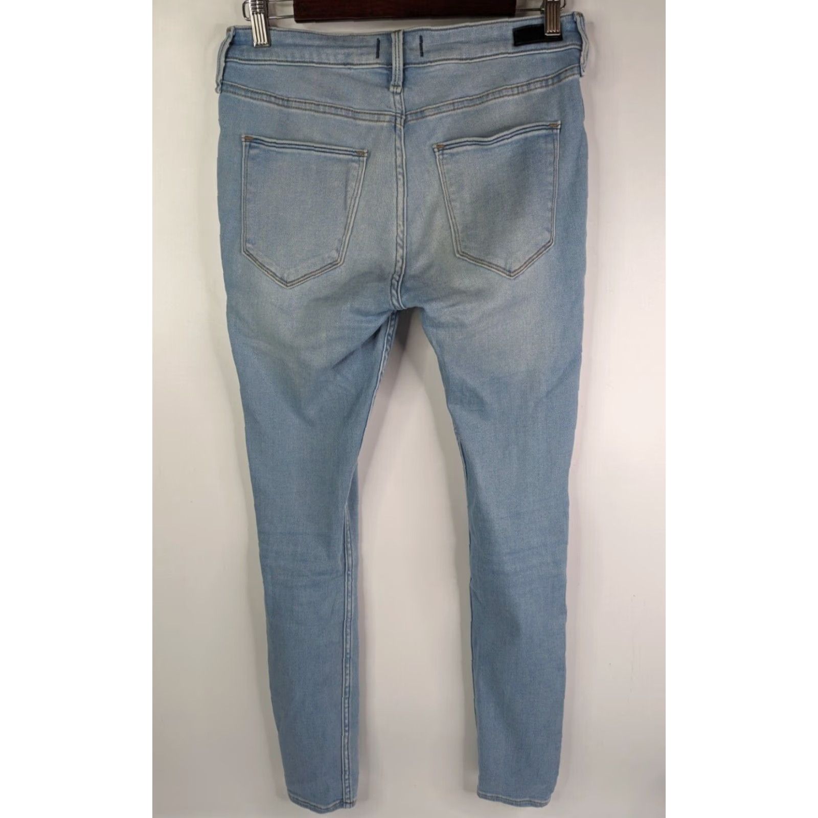 Abercrombie & Fitch Abercrombie & Fitch Mid rise Legging jean Women 27 Denim Skinny Distressed Light Wash Blue Wide Wearable Stretch Distressed, Whiskering, Fading Size 27" / US 4 / IT 40 - 5 Thumbnail