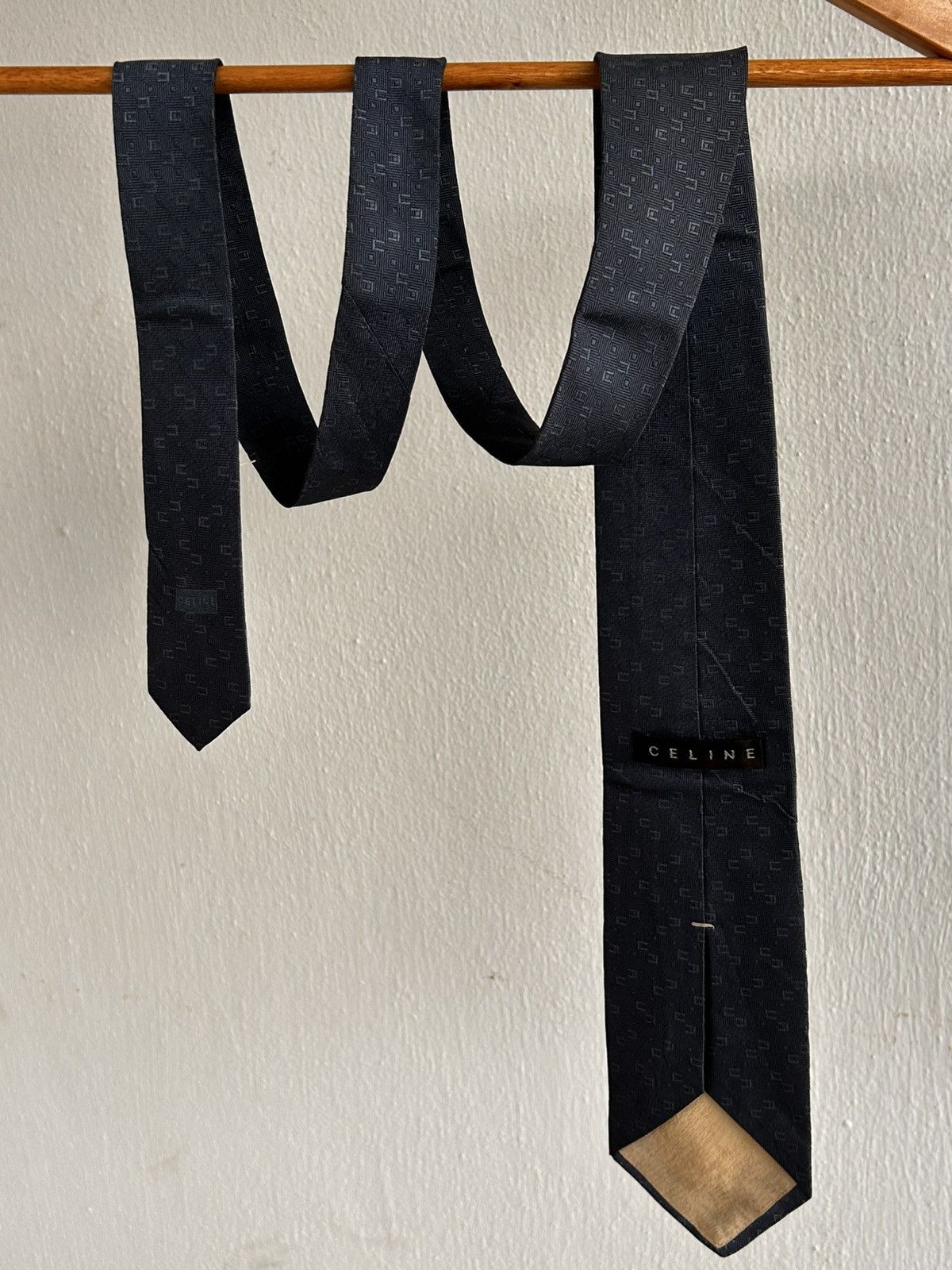 Celine Celine Vintage Tie Size ONE SIZE - 2 Thumbnail