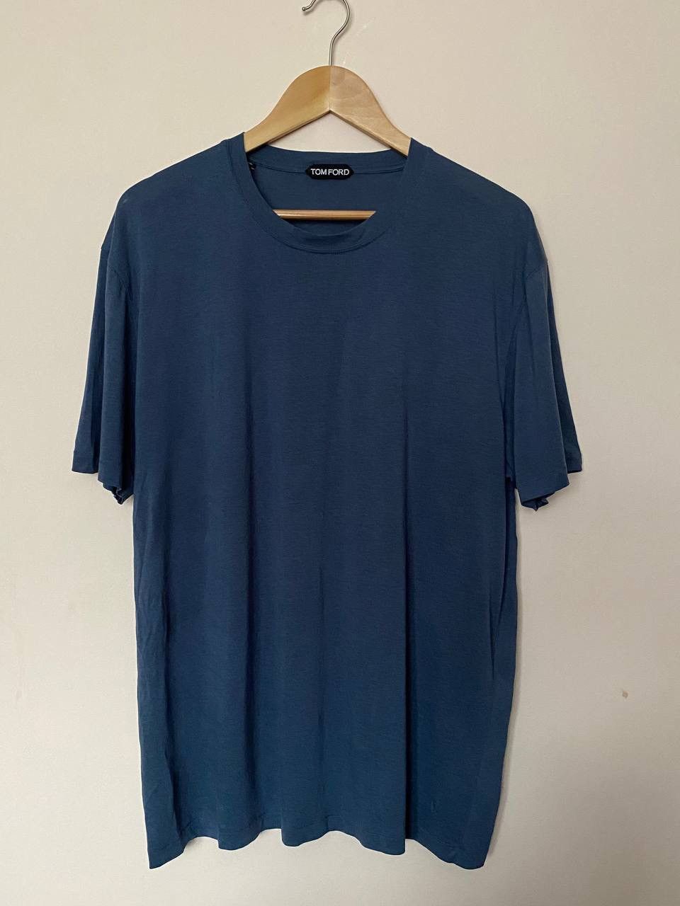💙 Tom ford Lyocell T-Shirt mini logo (56/XL)