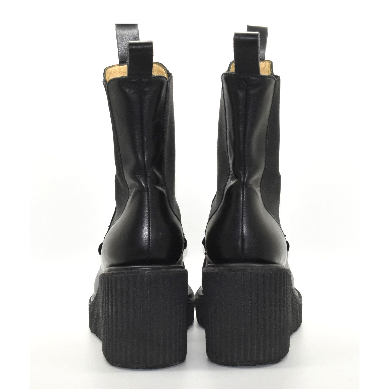 Rag & Bone RAG & BONE Black High Wedge Sloane Chelsea Boots Size 40 Size US 10 / IT 40 - 5 Thumbnail