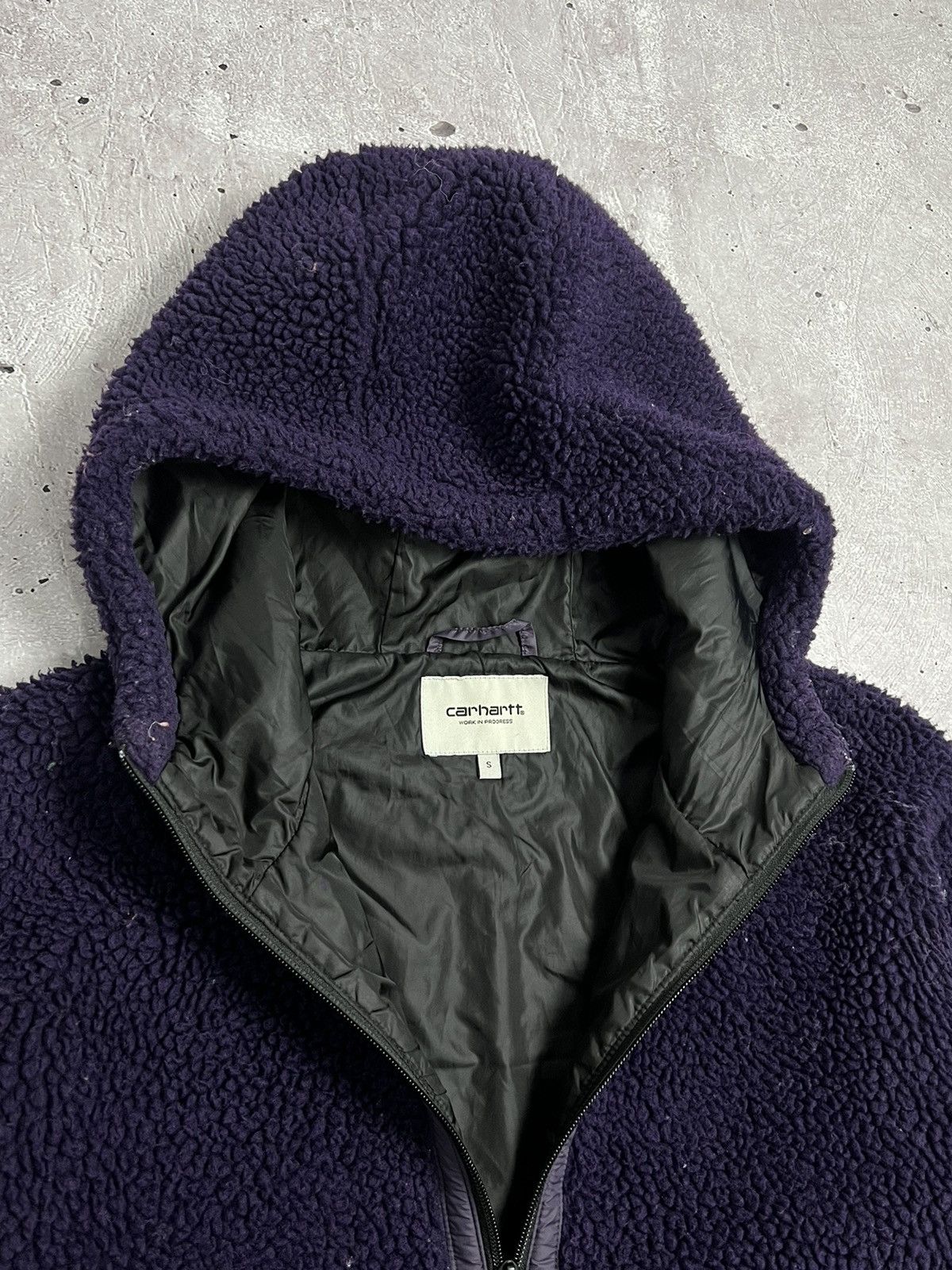 Carhartt × Carhartt Wip Carhartt Wip W Hooded Loon Liner Fleece Jacket Size US S / EU 44-46 / 1 - 3 Thumbnail
