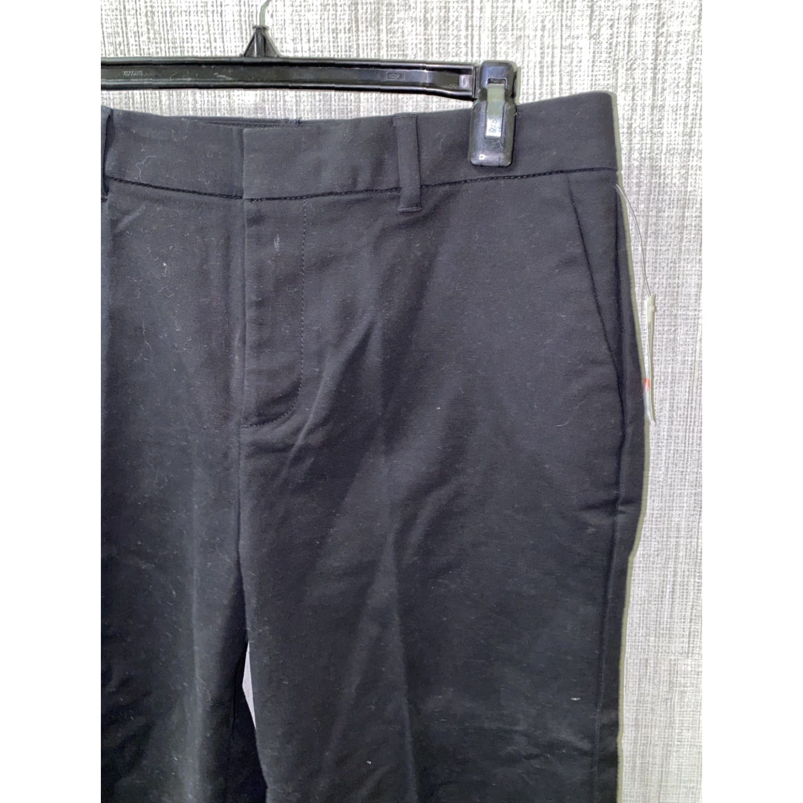 Old Navy Old Navy Womens Black Cropped Plus Court Casual Pants Size 8 NWT Size 30" / US 8 / IT 44 - 2 Thumbnail