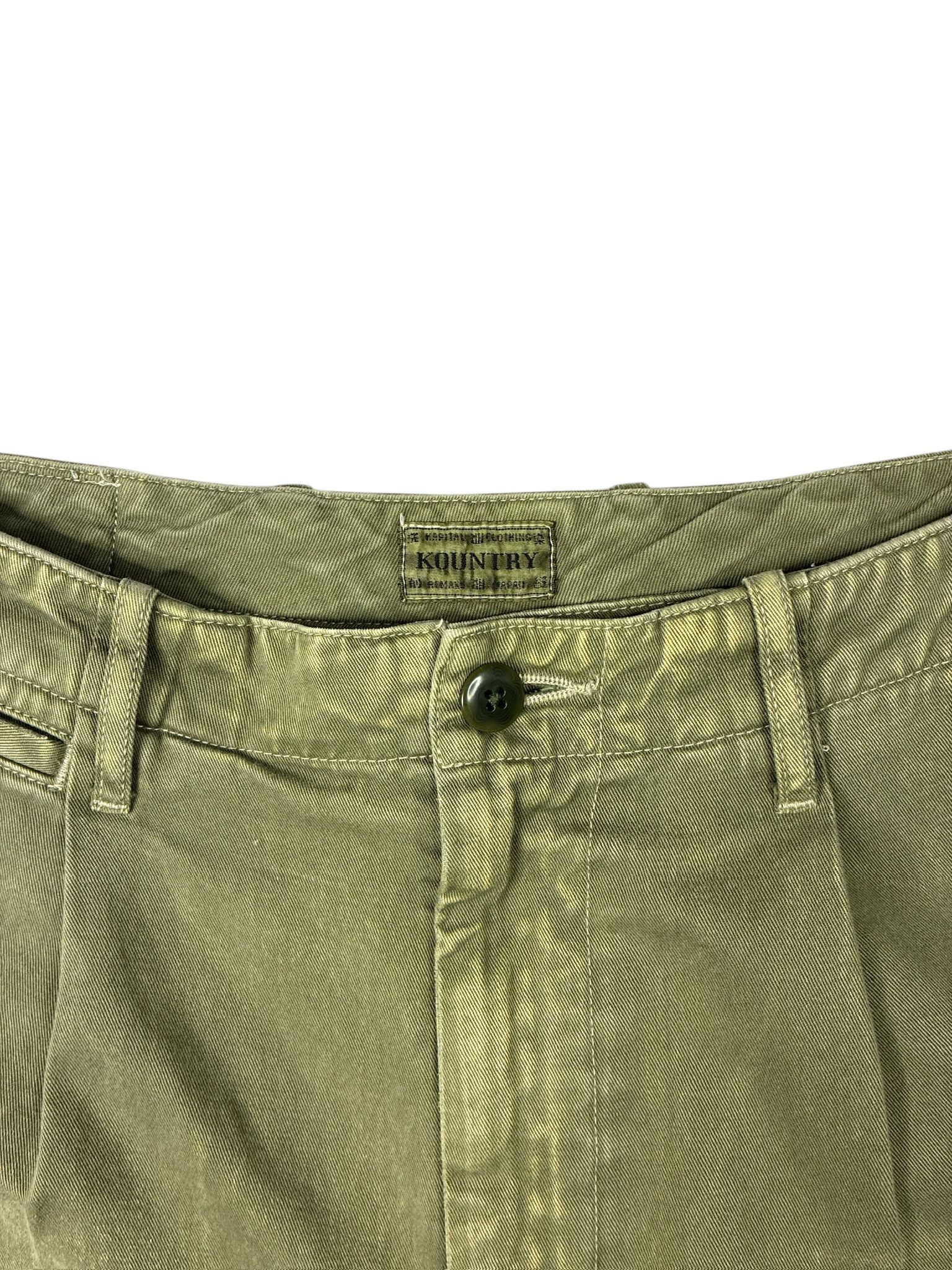 Kapital KAPITAL HIGH WAISTED NIME PANTS 'KHAKI GREEN' Size US 32 / EU 48 - 3 Thumbnail