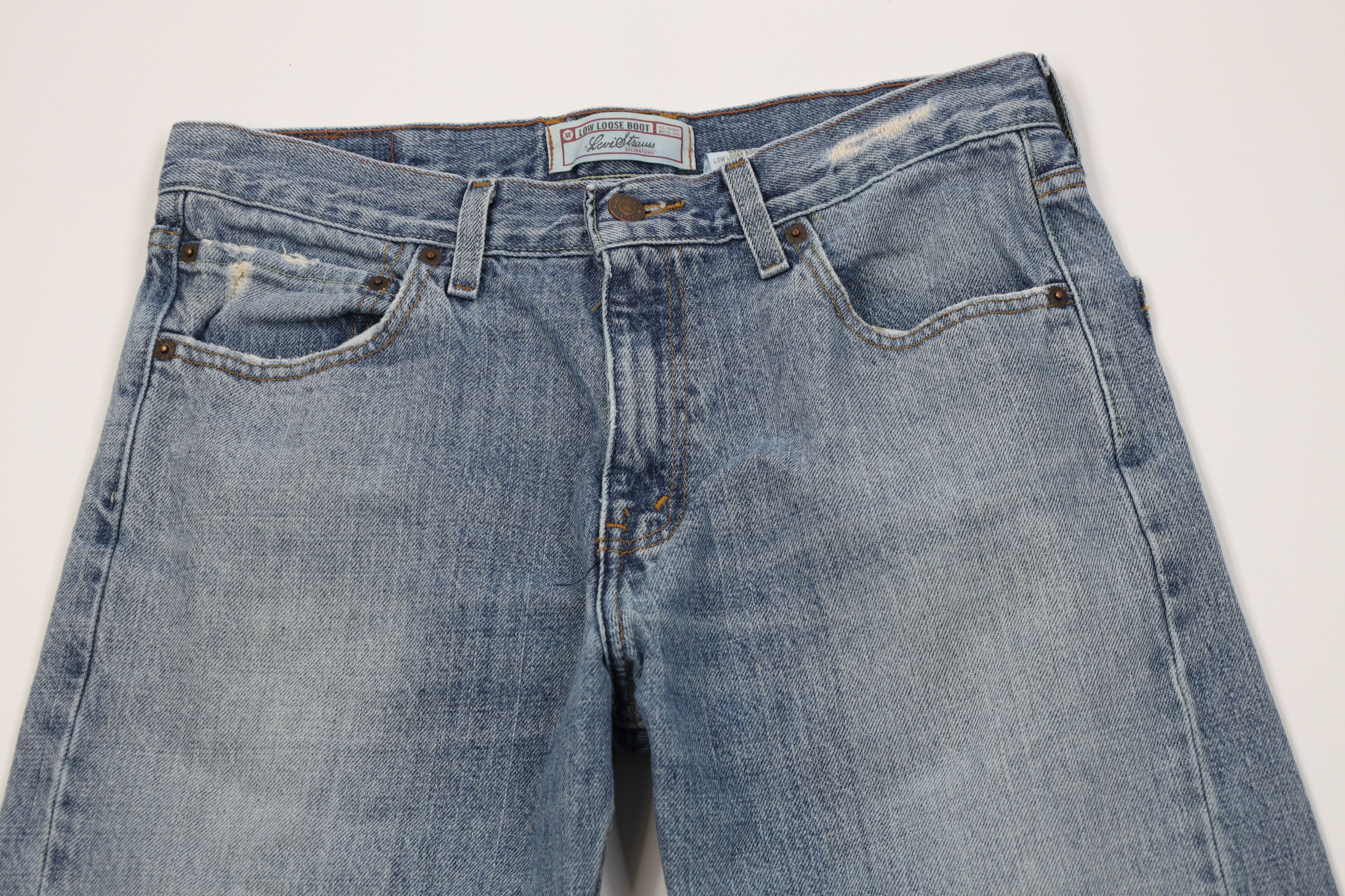 Levi's Vintage Y2K Levis Flared Bootcut Denim Jeans Blue Cotton Size US 30 / EU 46 - 2 Thumbnail