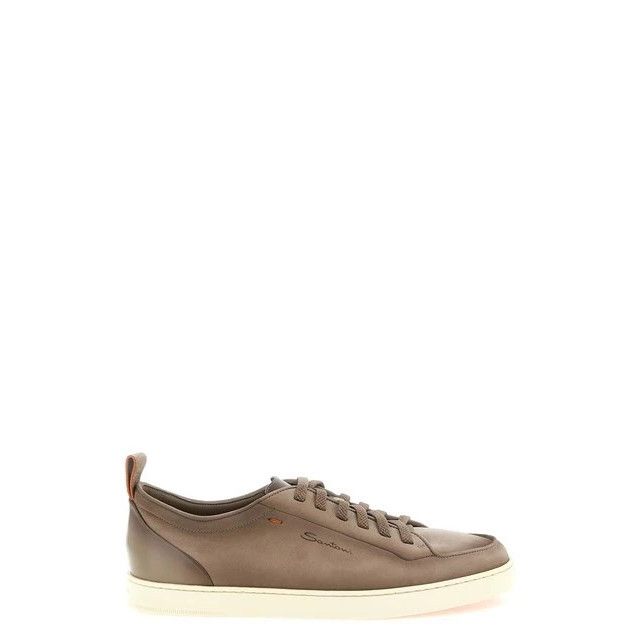 SANTONI Montecarlo Beige Sneakers New & Authentic (Men's siz