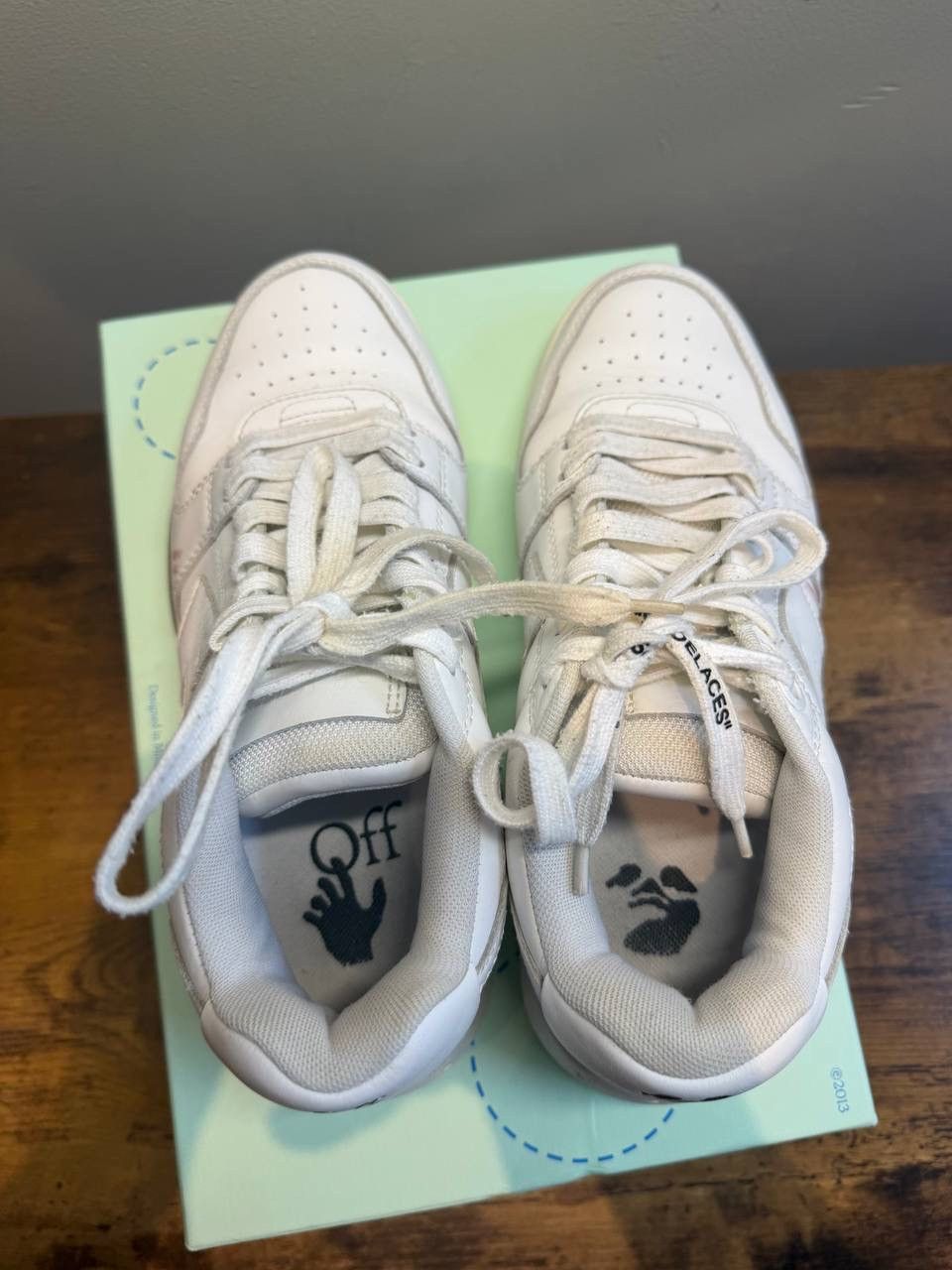 Off-White Off-White Out Of Office “For Walking” White/Graffiti Size US 8 / IT 38 - 4 Thumbnail