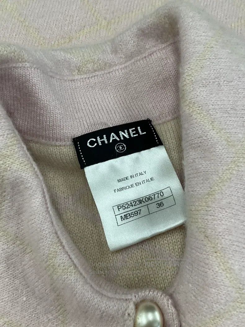 Chanel Chanel Cherry blossom pink diamond checkered plush small c Size XS / US 0-2 / IT 36-38 - 5 Thumbnail