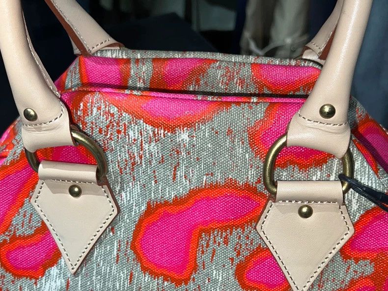 Vivienne Westwood Vivienne Westwood size os Pink leopard print bowling bag ha Size ONE SIZE - 7 Thumbnail