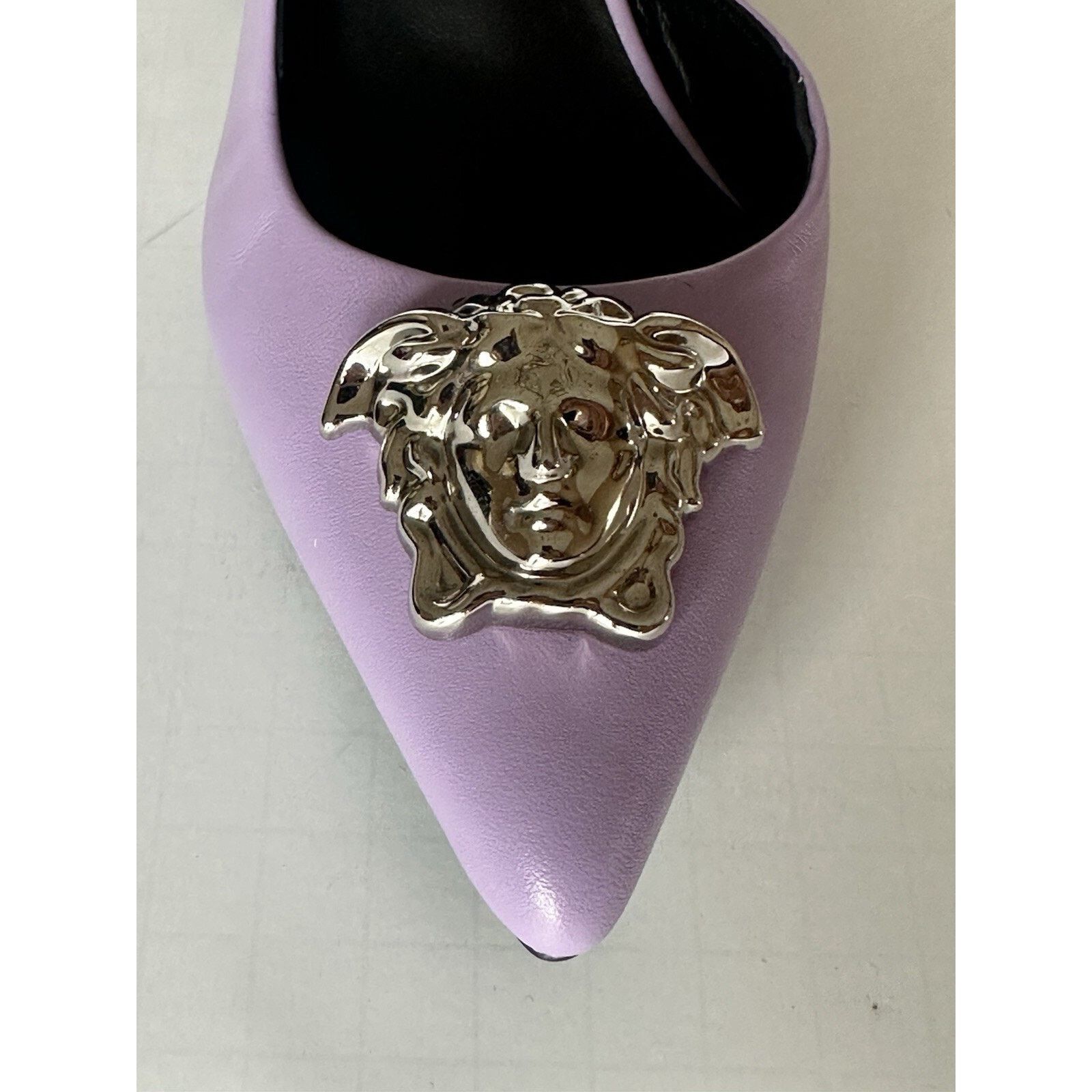 Versace Versace Sling Back Leather Shoes Violet 9.5 US 1009701 Size US 9.5 / IT 39.5 - 5 Thumbnail