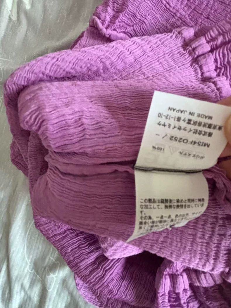 Issey Miyake Issey Miyake size:one size Pink crepe long-sleeved cardiga Size S / US 4 / IT 40 - 6 Thumbnail