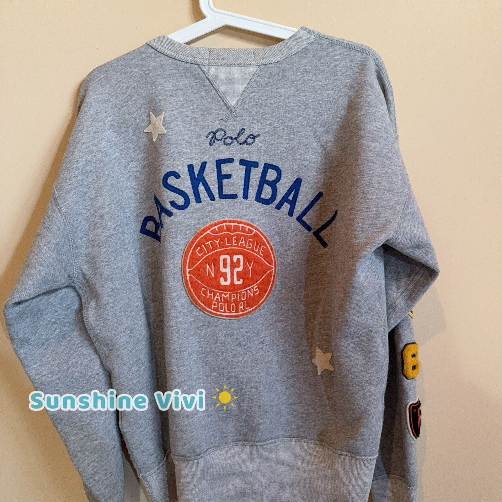 Polo Ralph Lauren NWT POLO RALPH LAUREN Men Grey Fleece Pullover Sweatshirt Size US S / EU 44-46 / 1 - 10 Thumbnail