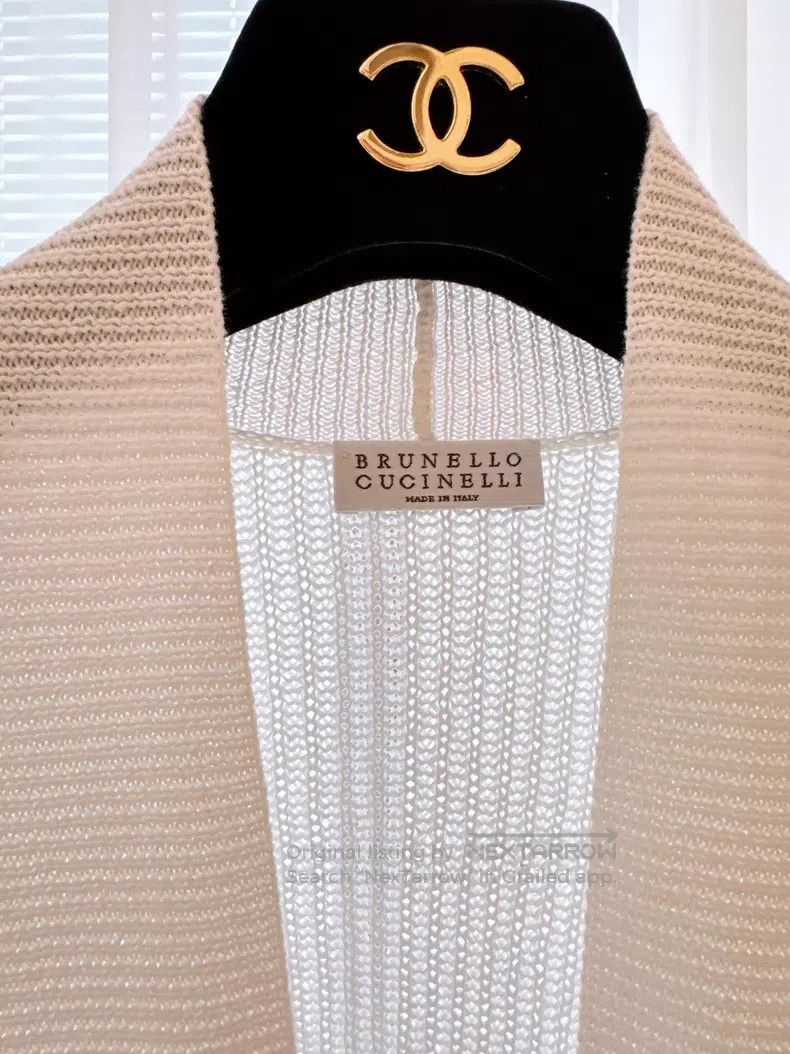 Brunello Cucinelli Brunello Cucinelli Knitted Long Shirt Size S / US 4 / IT 40 - 4 Thumbnail