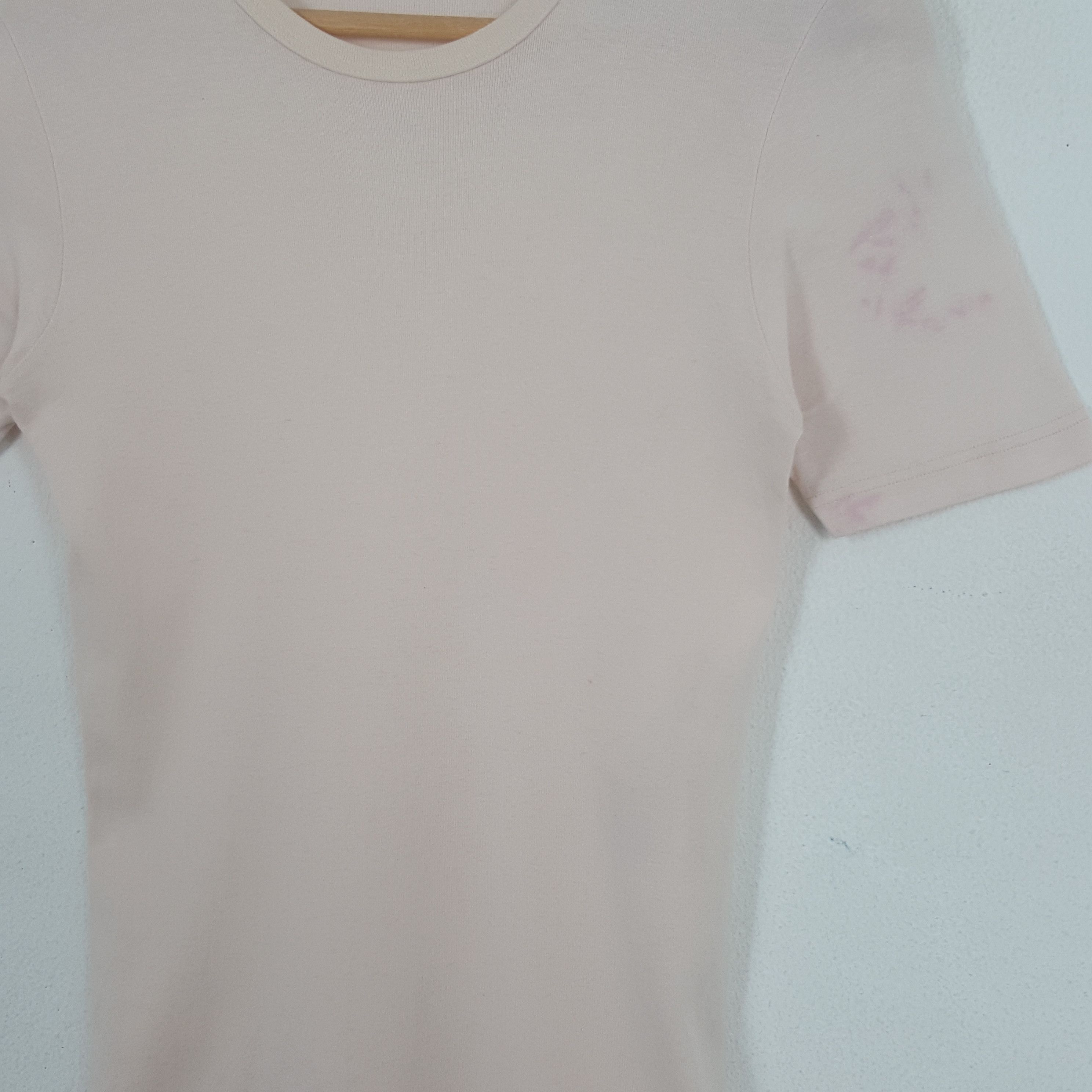 Helmut Lang Vintage Helmut Lang Luxury Brand Plain Tshirt Size XS / US 0-2 / IT 36-38 - 2 Thumbnail