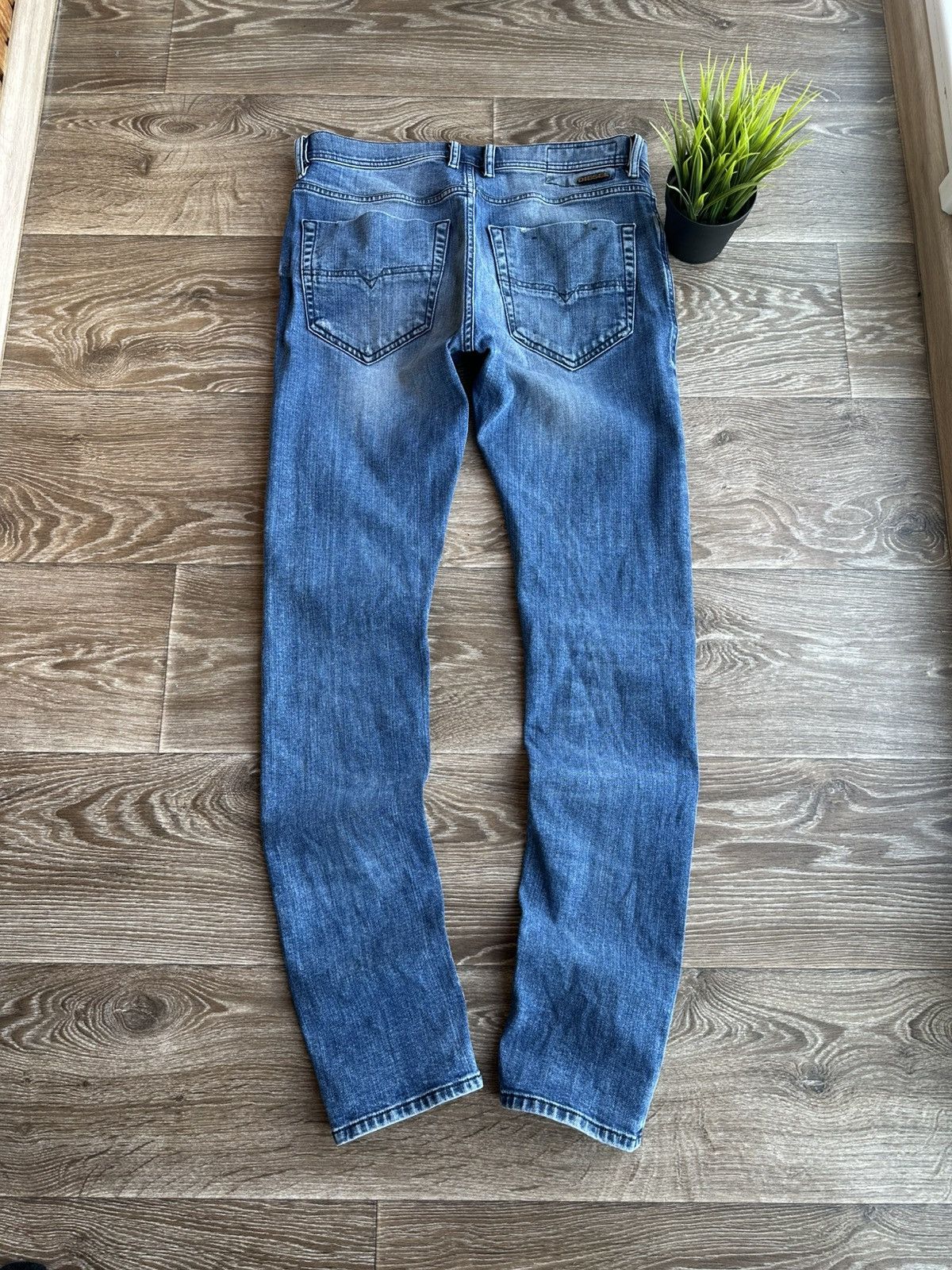 Diesel 🔥 Diesel Tepphar Slim Carrot Skinny Denim Pants Jeans Y2K Size US 31 - 2 Thumbnail