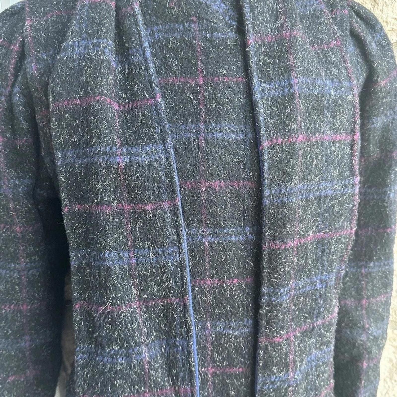 Other Vintage New York Girl Wool Blend Coat S M UNION MADE Size S / US 4 / IT 40 - 2 Thumbnail