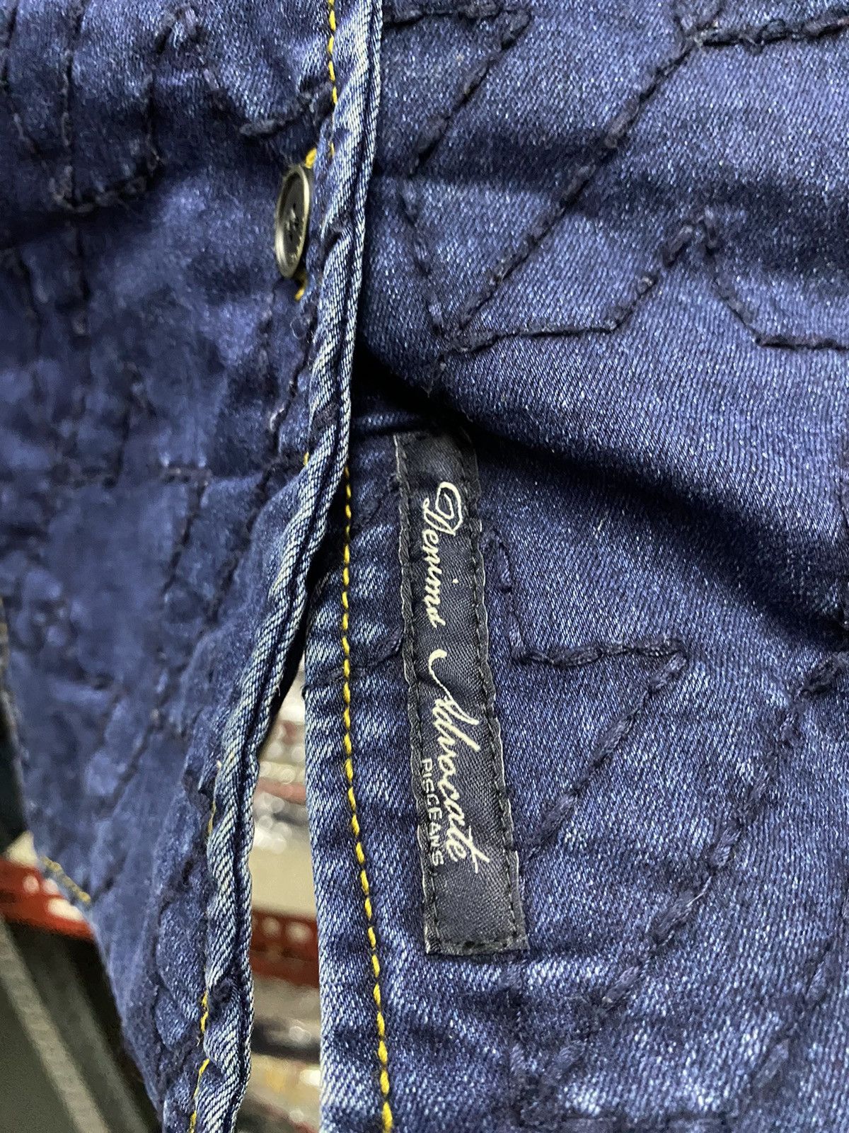 Japanese Brand LESHOP DENIM WITH PATCHES Size S / US 4 / IT 40 - 13 Thumbnail