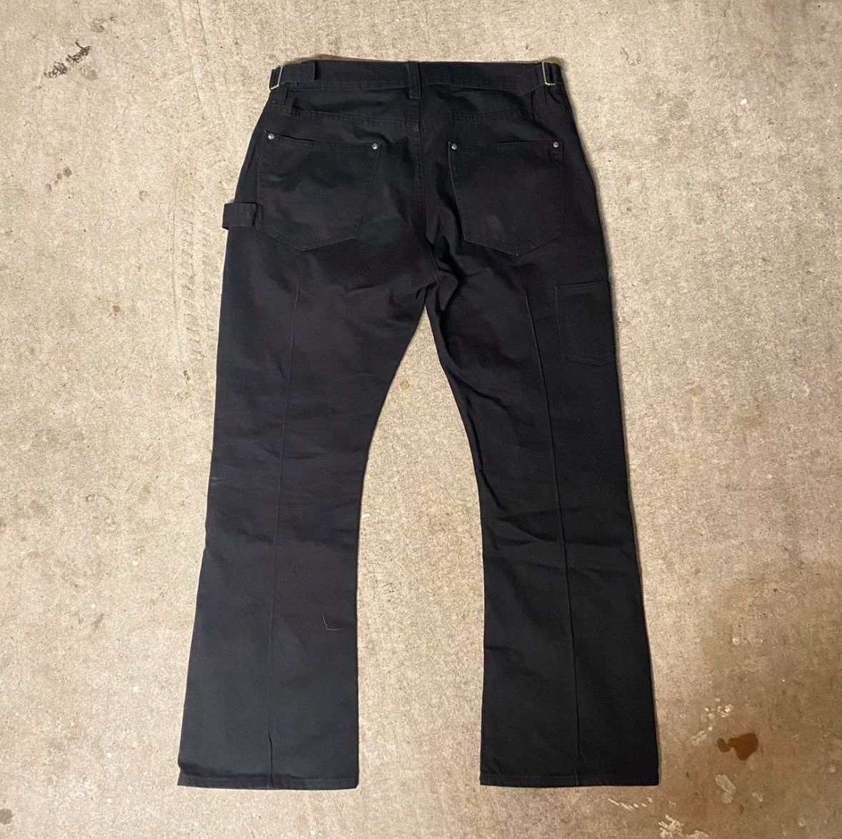 Other Kraftwork by Ainteazy Double Knee Flared Carpenter Pants Size US 32 / EU 48 - 2 Thumbnail