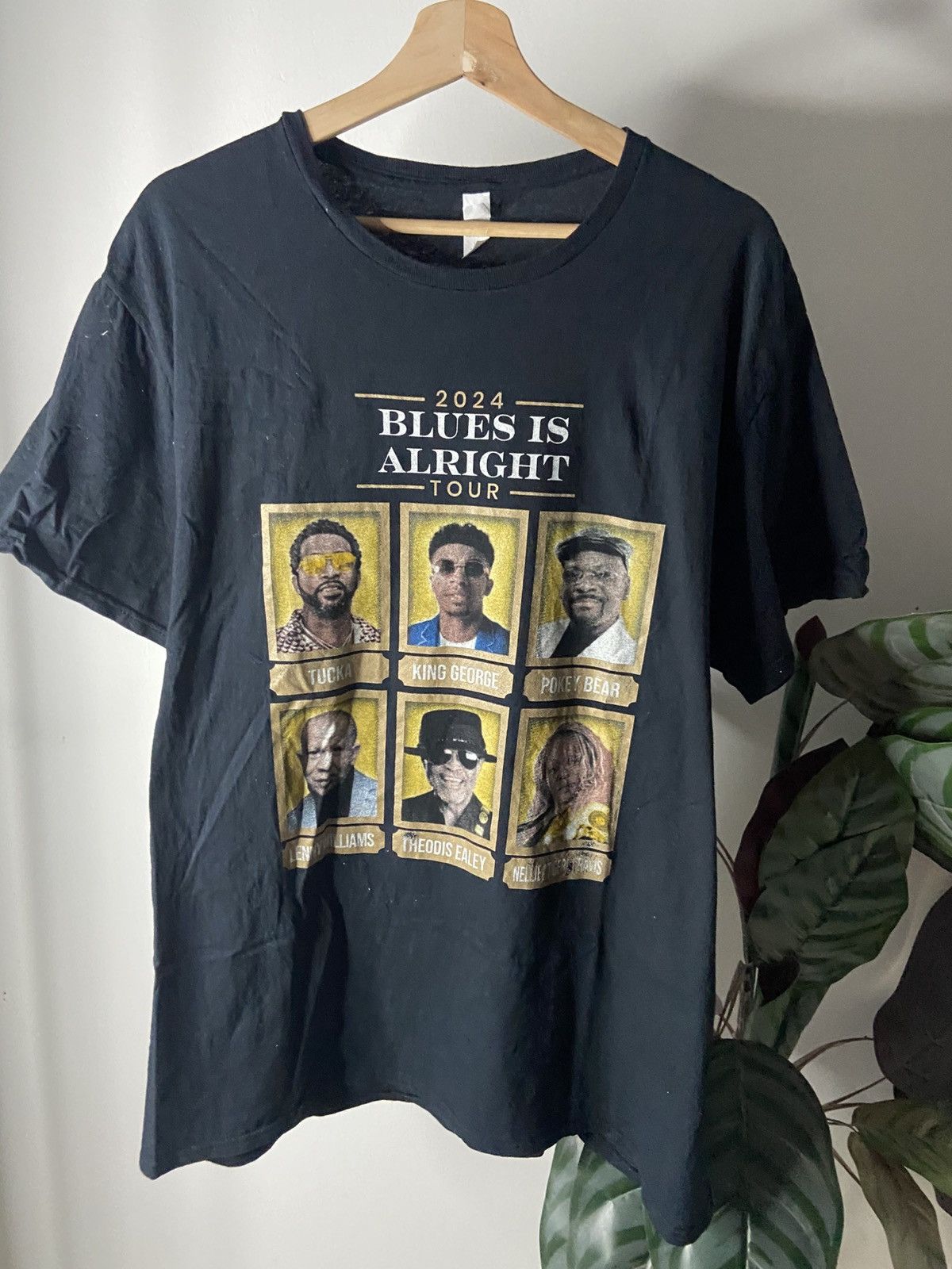 Band Tees Blues is Alright Tour 2024😊❤️ Size US XL / EU 56 / 4 - 1 Thumbnail