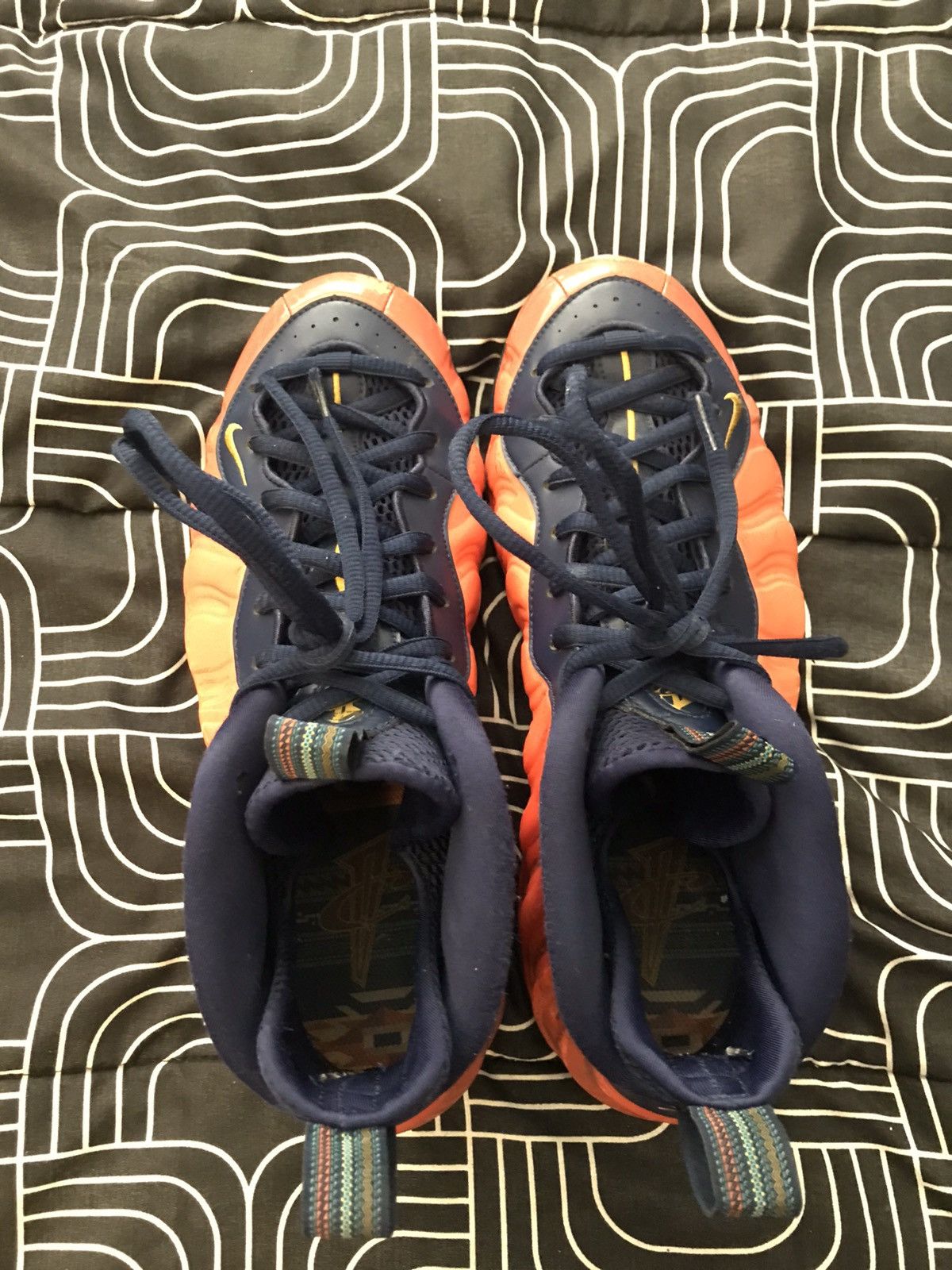Nike Nike foamposite one blue void rugged orange Size 9.5 Size US 9.5 / EU 42-43 - 4 Thumbnail