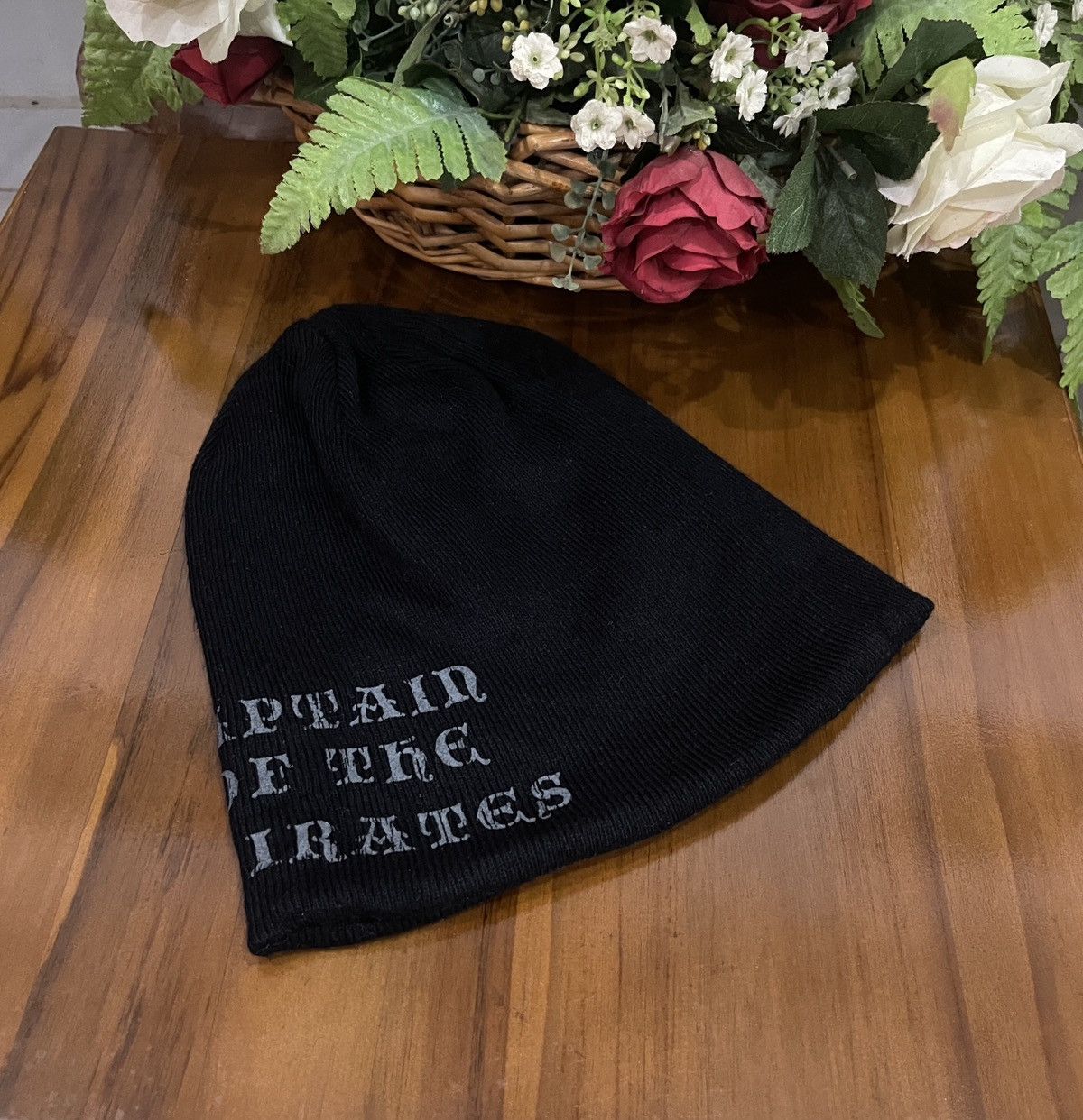 Japanese Brand Vintage One Piece X Shank Beanie Warm Hats Size ONE SIZE - 3 Thumbnail