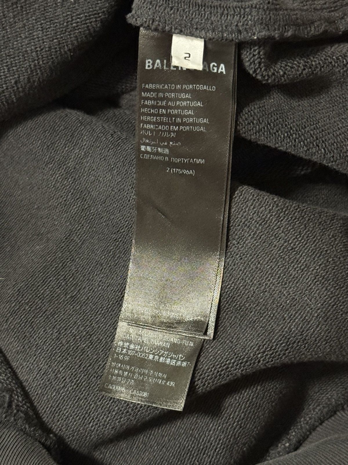 Balenciaga Balenciaga See Now Buy Now Distressed Hoodie Size US M / EU 48-50 / 2 - 8 Thumbnail