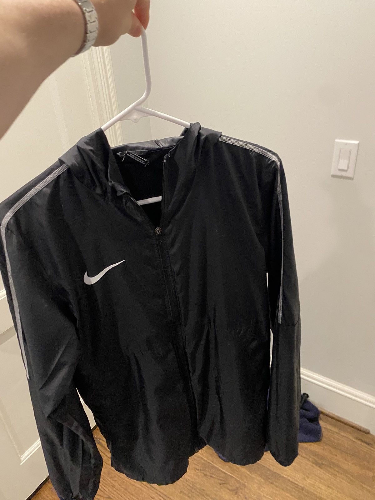 Nike Nike windbreaker black Size US S / EU 44-46 / 1 - 4 Thumbnail