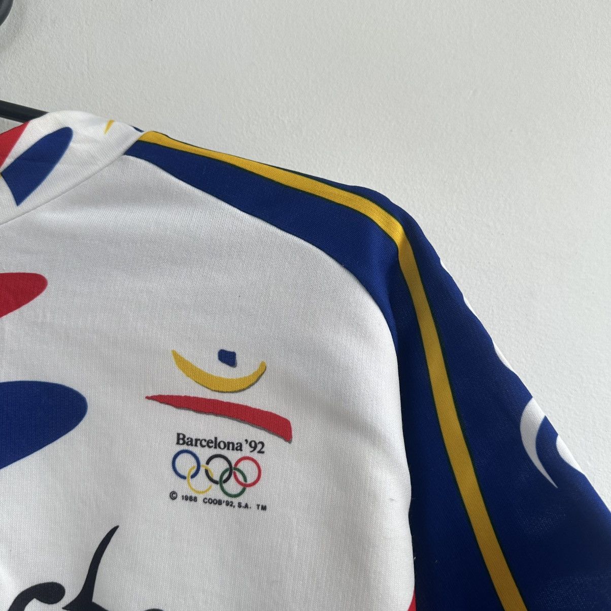 Bicycle Banesto Compagnolo Vintage Cycling Jersey Size US XL / EU 56 / 4 - 3 Thumbnail