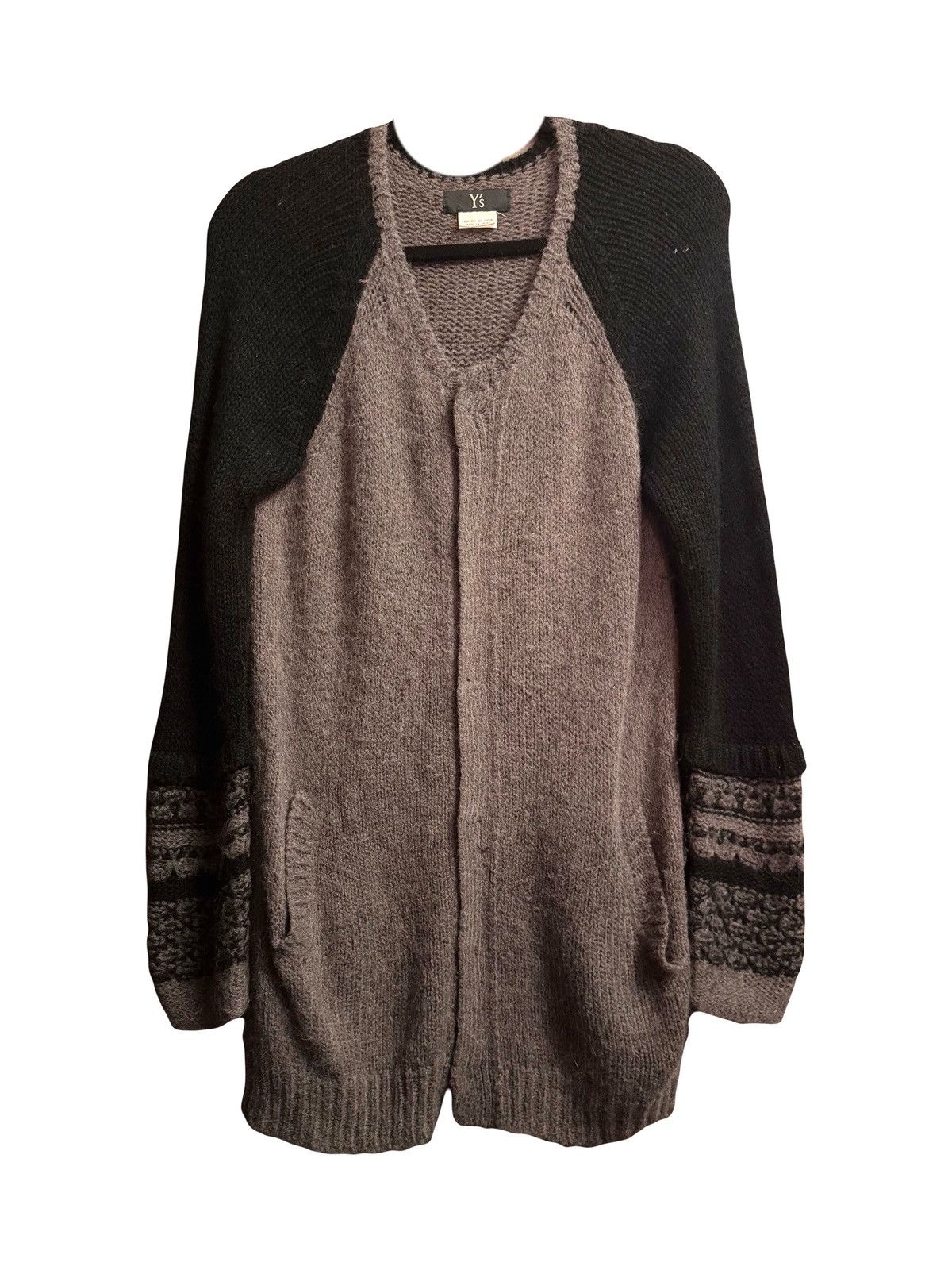 Yohji Yamamoto yohji yamamoto vintage wool cardigan japan Size S / US 4 / IT 40 - 1 Thumbnail