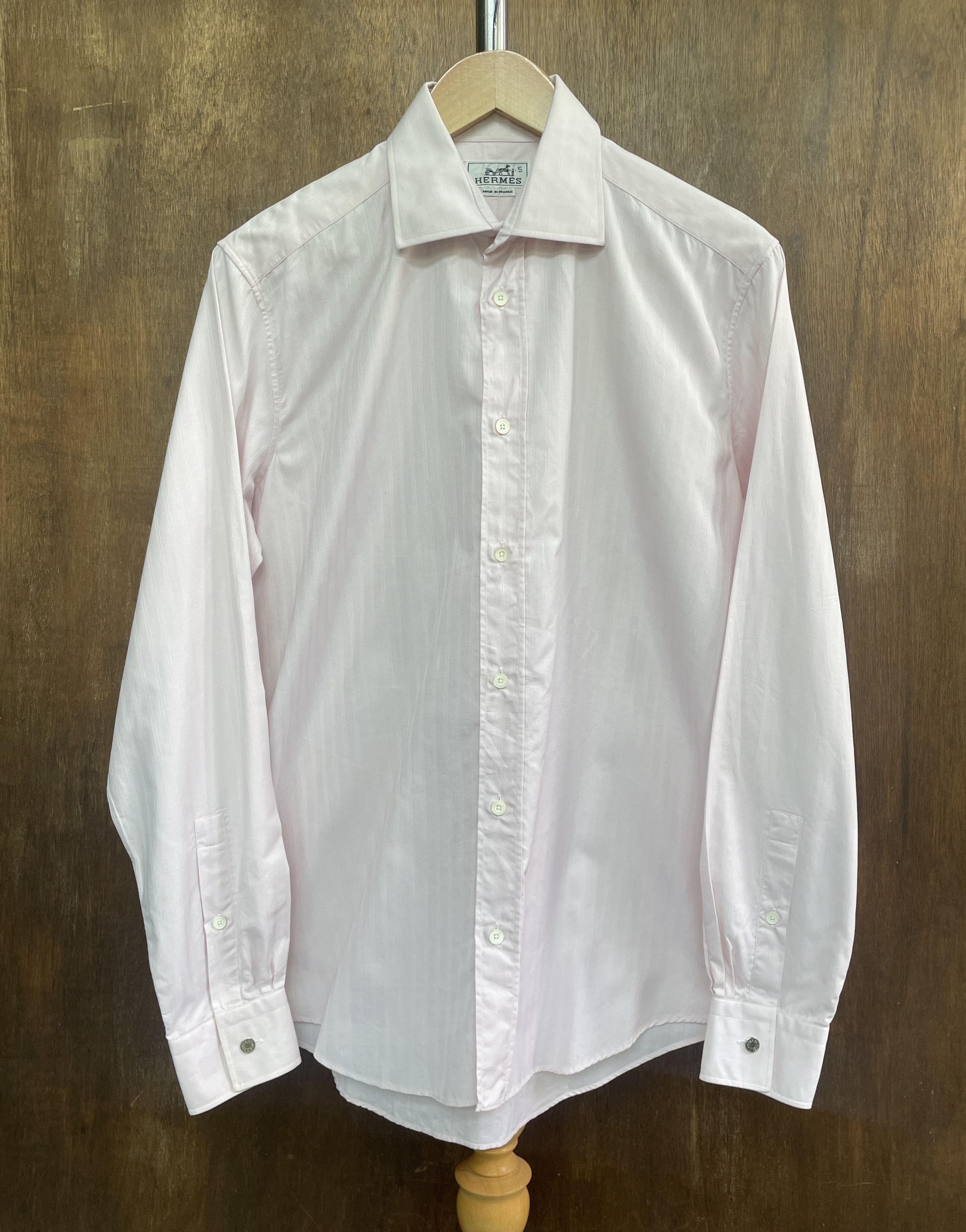 Hermes HERMES Classic Shirt Made in France Size US M / EU 48-50 / 2 - 1 Thumbnail