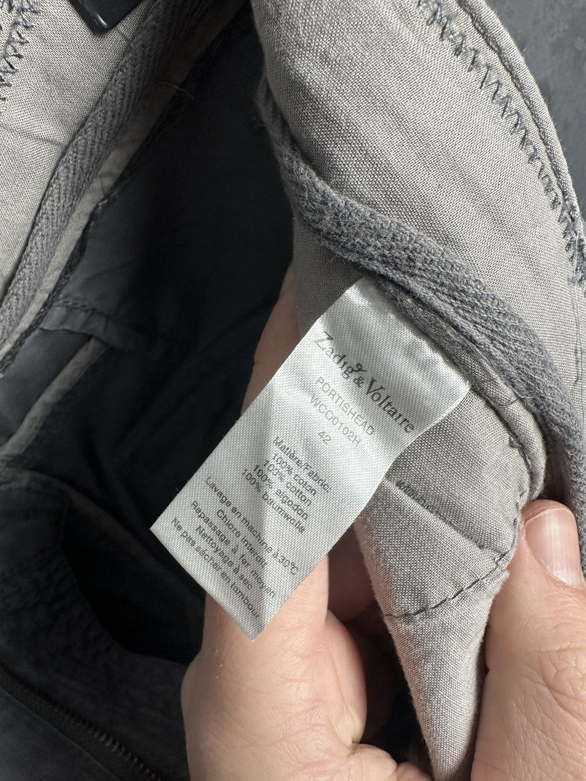 Vintage × Zadig & Voltaire Vintage Zadig & Voltaire Rare Cargo Pants Size US 29 - 8 Thumbnail