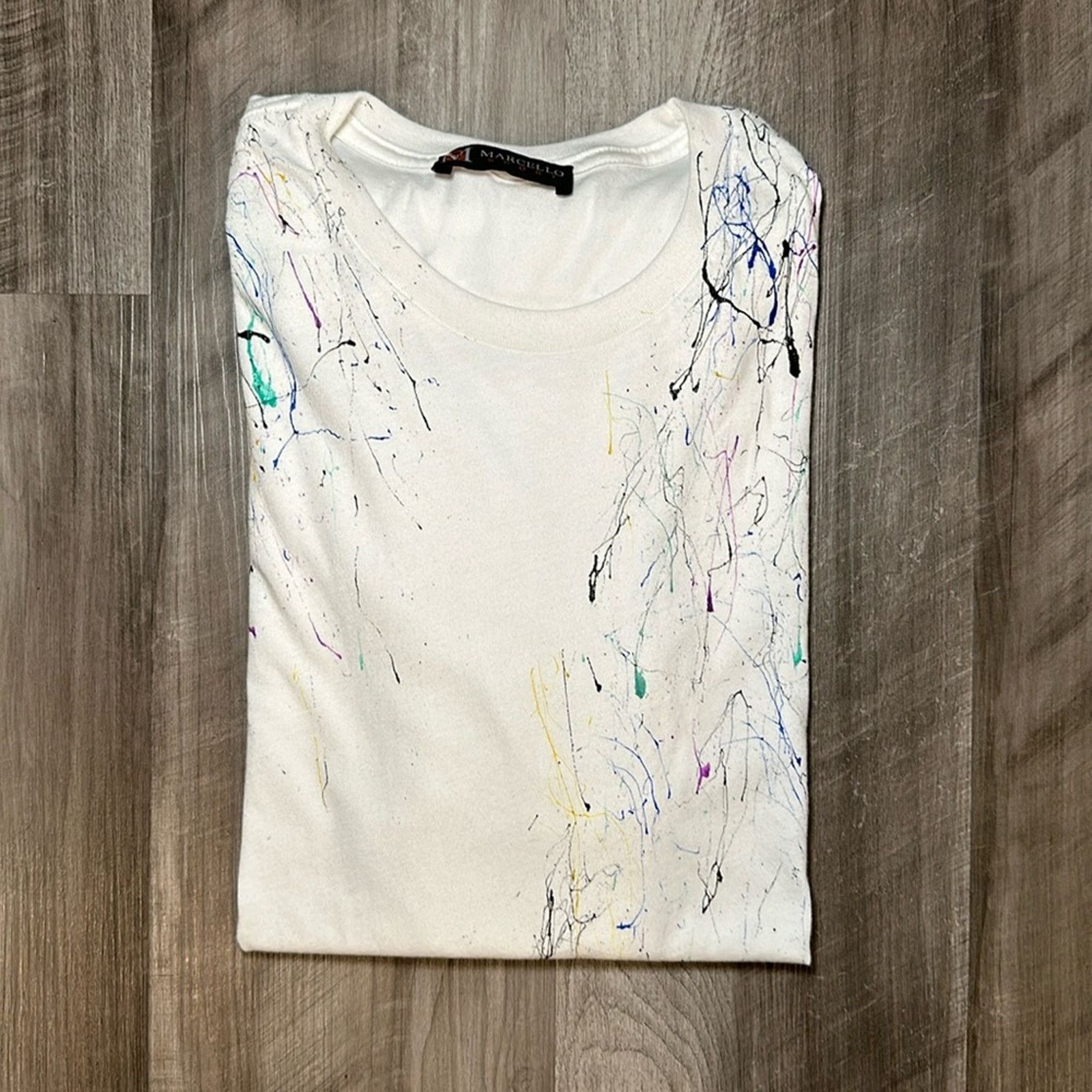 Other Marcella Sport Hand Painted Tee - Large Size US L / EU 52-54 / 3 - 1 Thumbnail