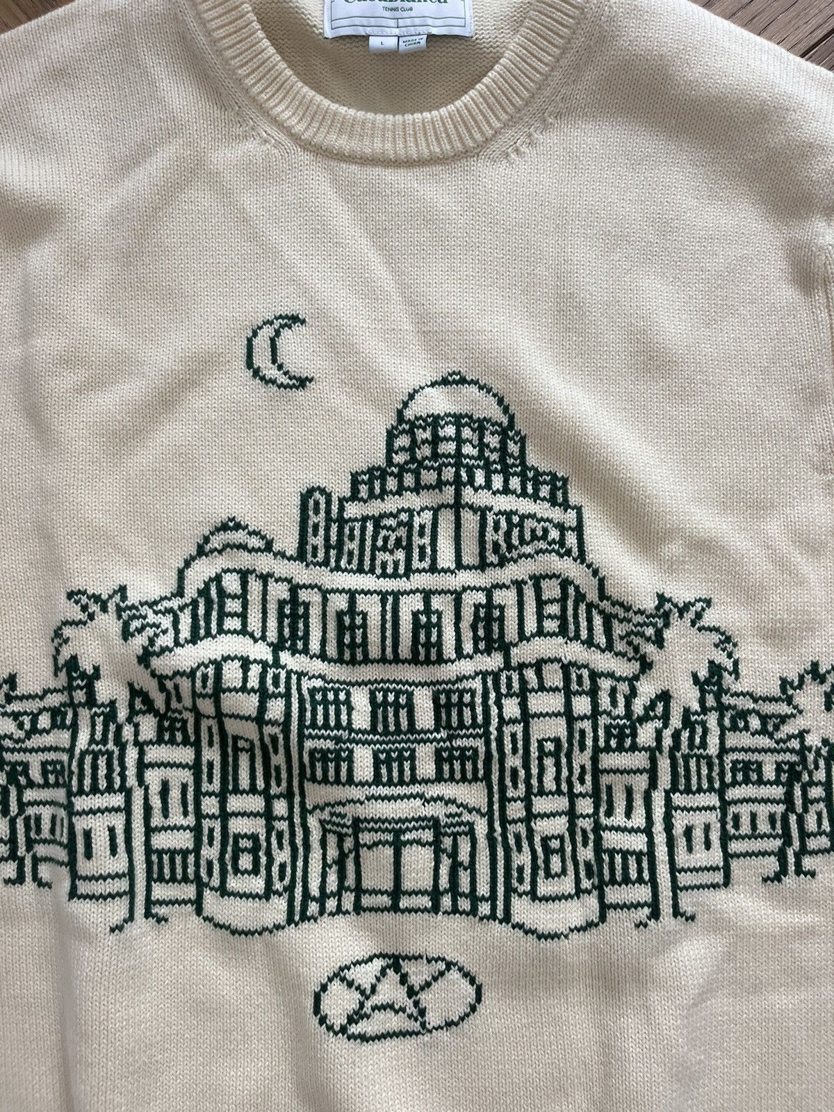 Casablanca Intarsia Casino Sweater Size US XL / EU 56 / 4 - 2 Thumbnail
