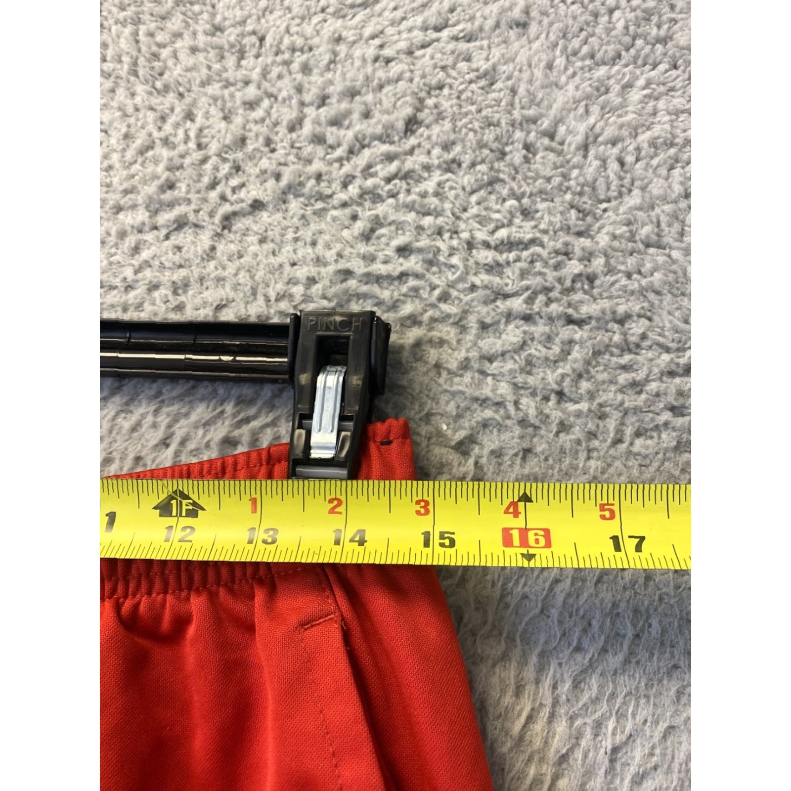Nike Nike Athletic Shorts Mens M Red Black Pockets Training 55-39 Size US 31 - 4 Thumbnail