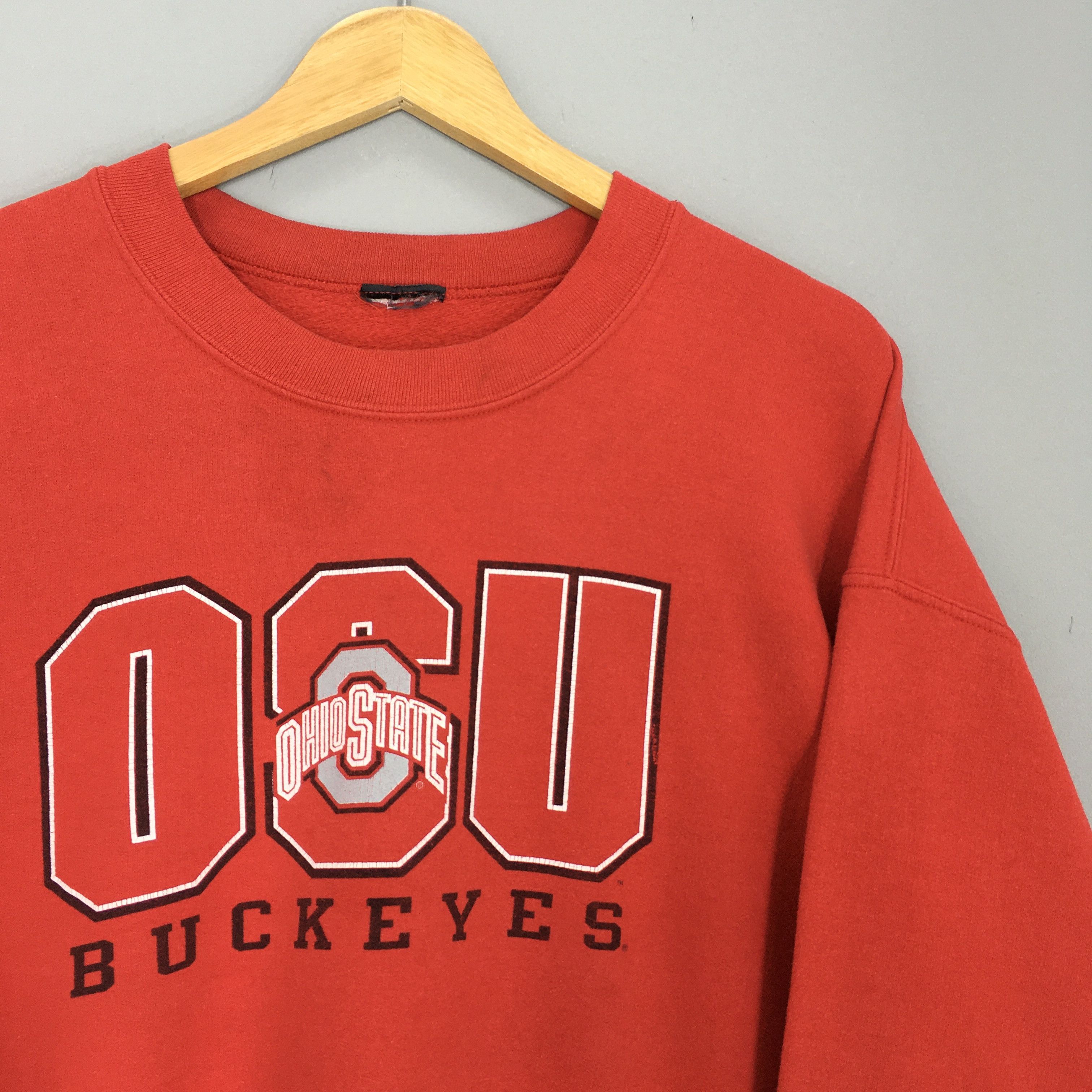 NCAA × Vintage Vintage 90s Ohio State Buckeyes NCAA Sweatshirt Large Size US L / EU 52-54 / 3 - 2 Thumbnail