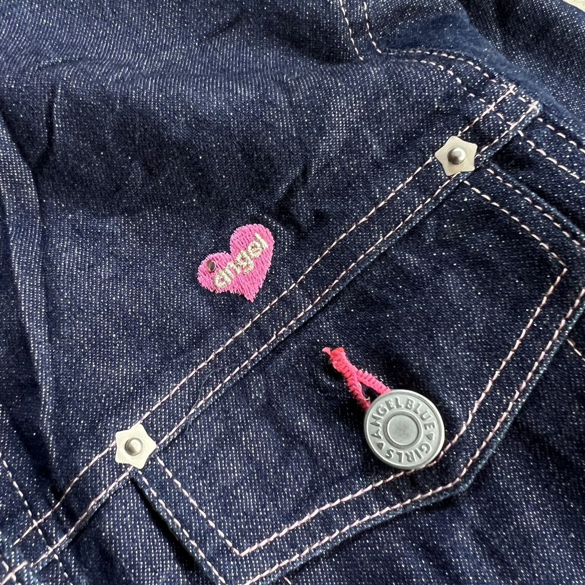 Angel Blue 2000s Angel Blue Hysteric Glamour Denim Jacket Size S / US 4 / IT 40 - 7 Thumbnail