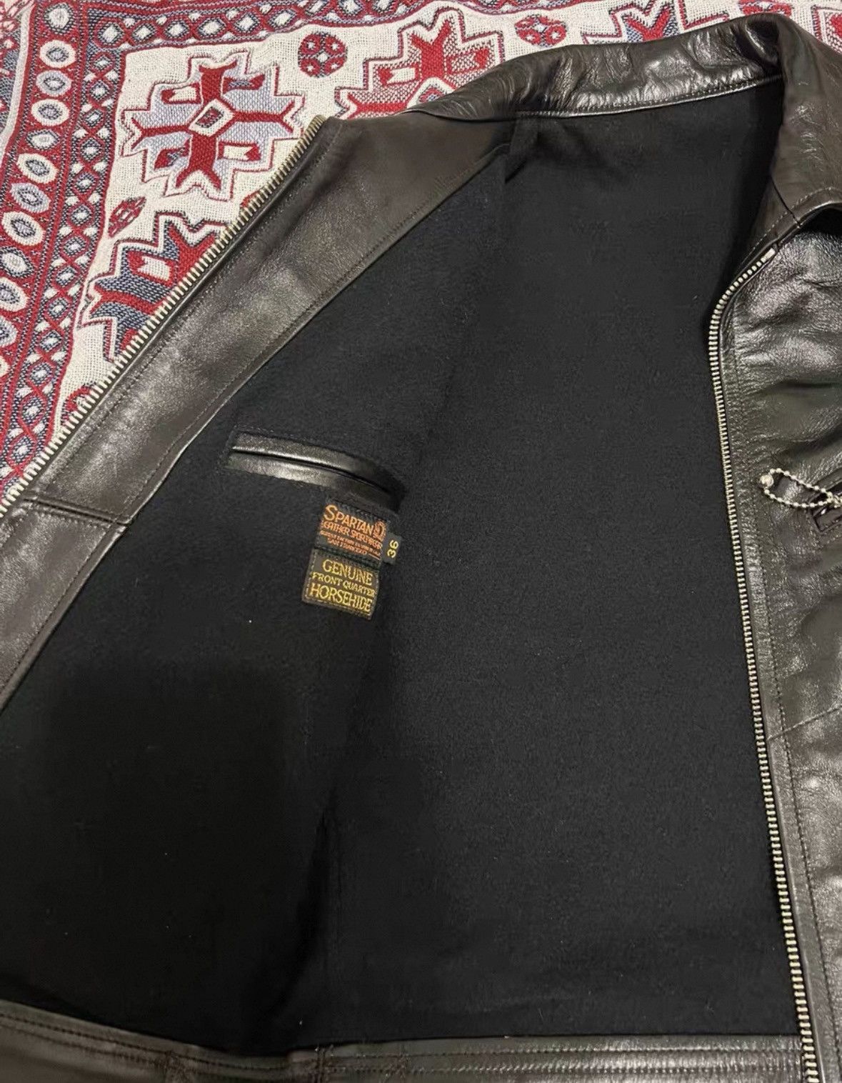 Freewheelers Freewheelers wooden box Mulholland Drive horse leather coat Size US S / EU 44-46 / 1 - 10 Thumbnail
