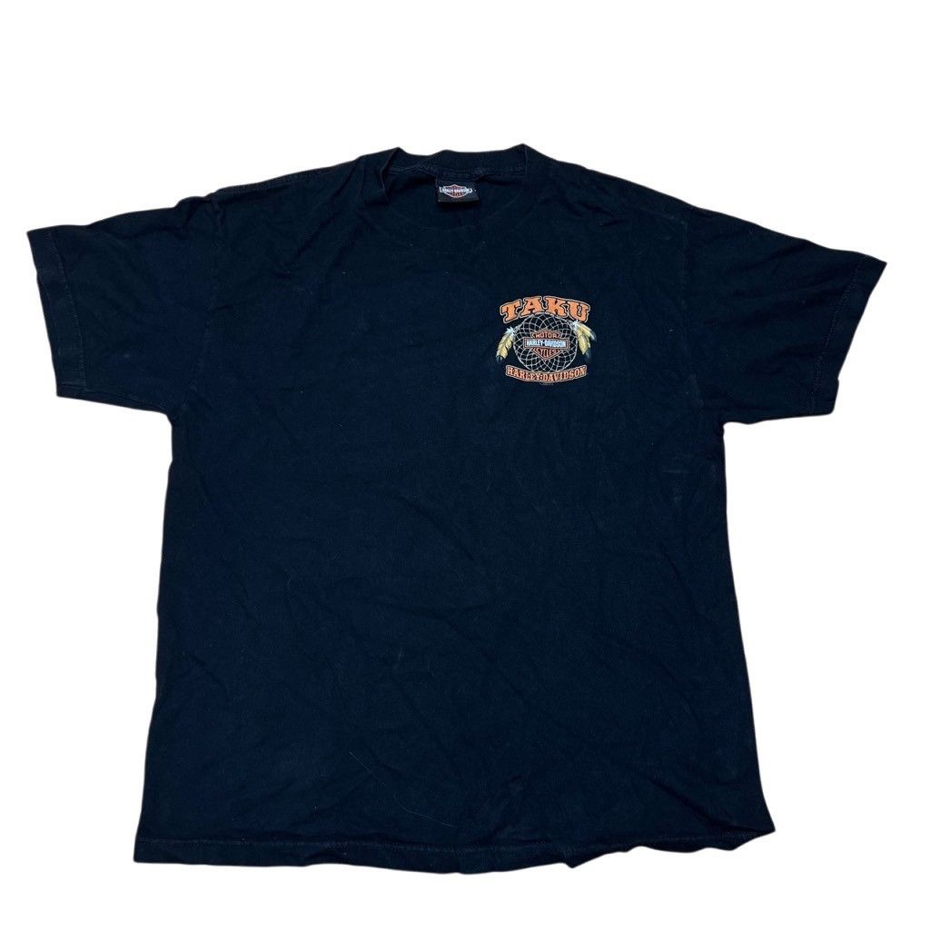 Harley Davidson × Vintage Harley Davidson T Shirt Alaska Large Size US L / EU 52-54 / 3 - 3 Thumbnail